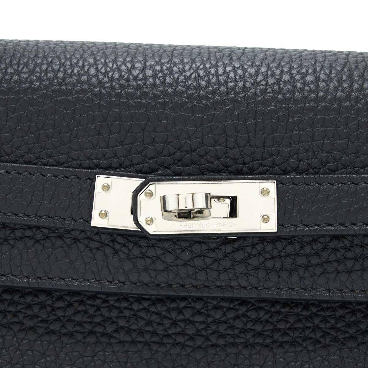 Hermes Kelly 25 Togo Black SHW