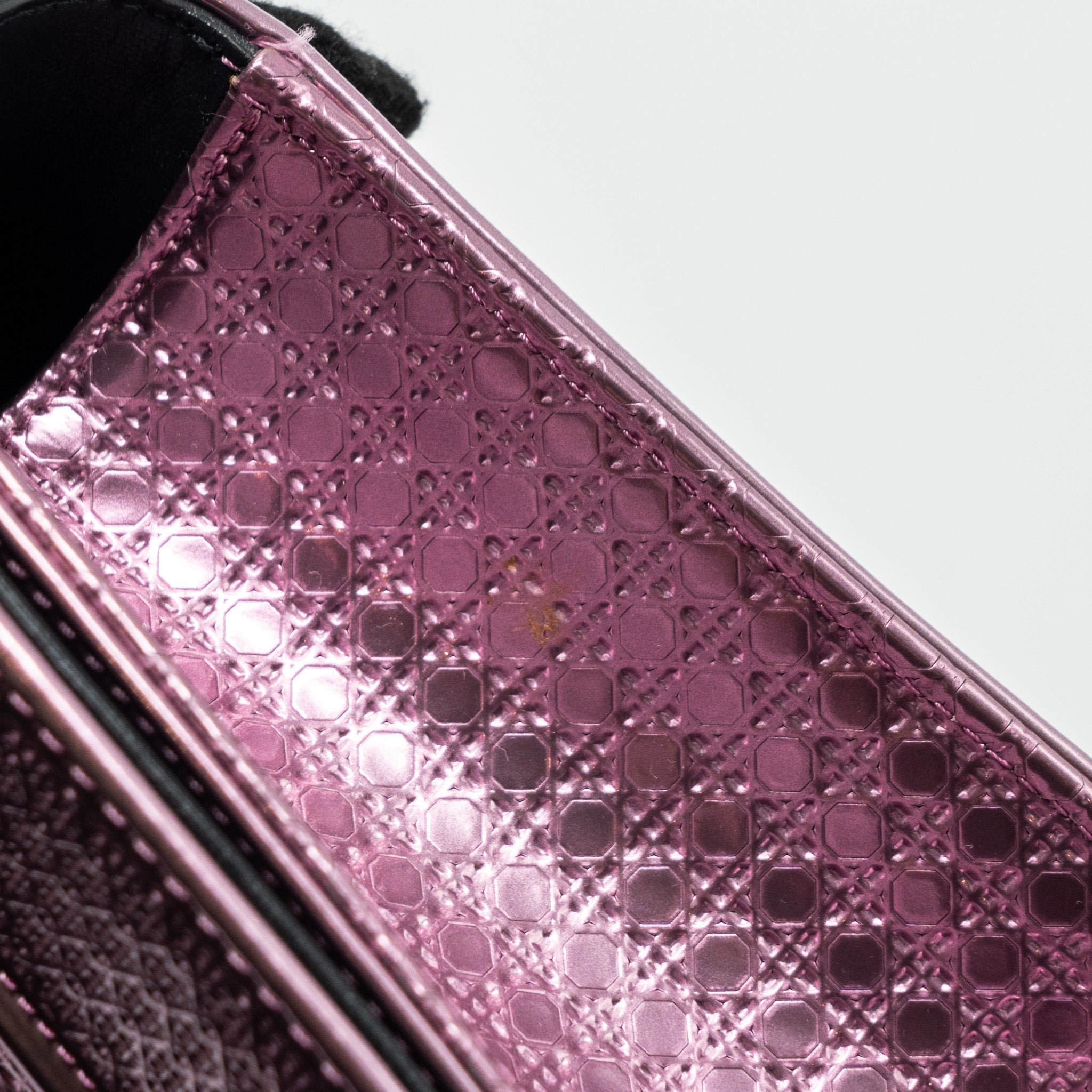 DIOR DIORAMA BAG METALLIC PINK LGHW
