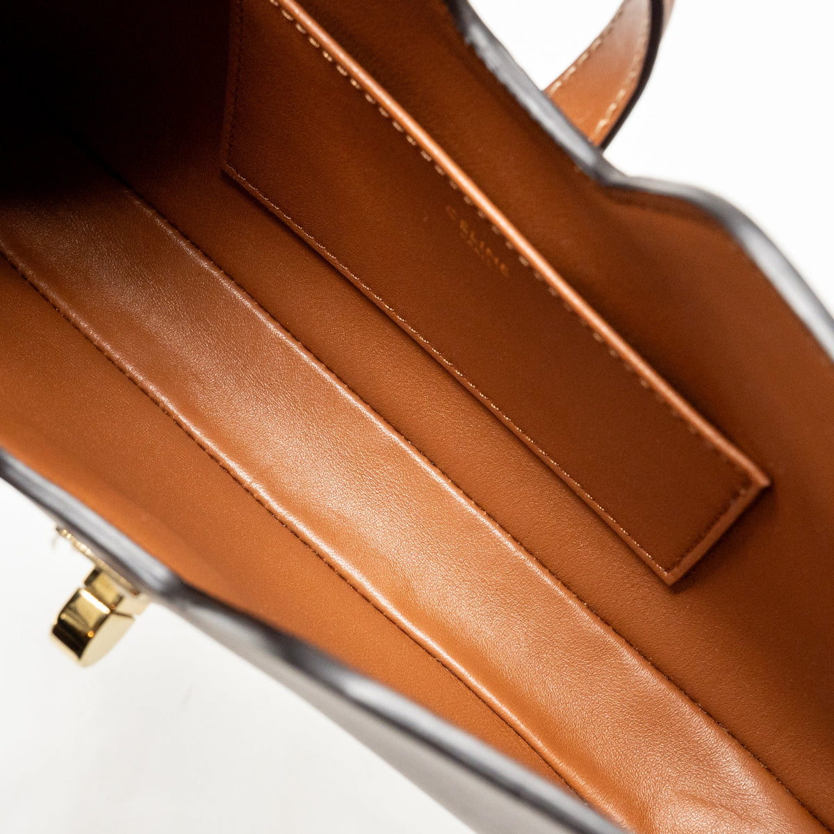 Celine shoulder Camille 16 soft smooth calfskin tan GHW