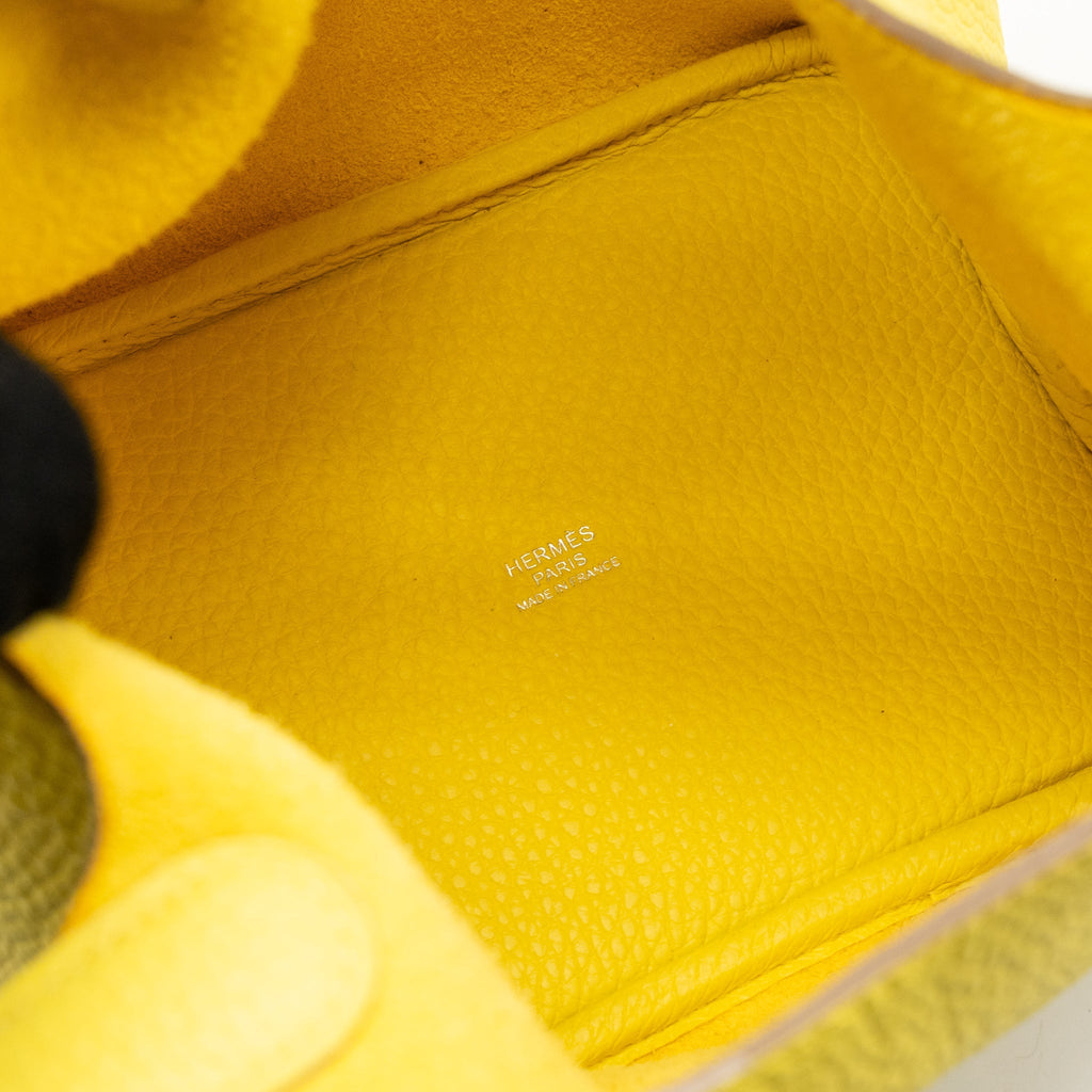 HERMES PICOTIN 18 LOCK BAG CLEMENCE LIME SHW