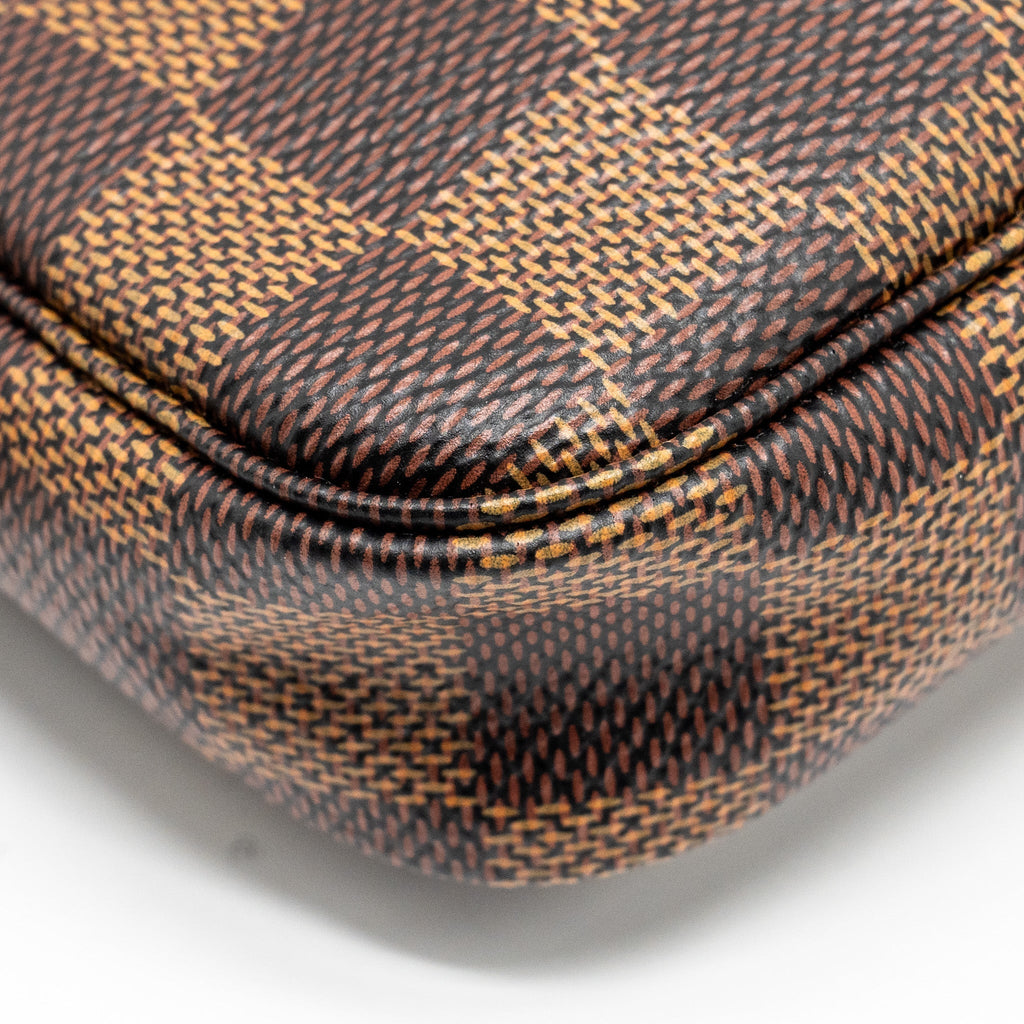 LOUIS VUITTON MINI POCHETTE DAMIER EBENE GHW