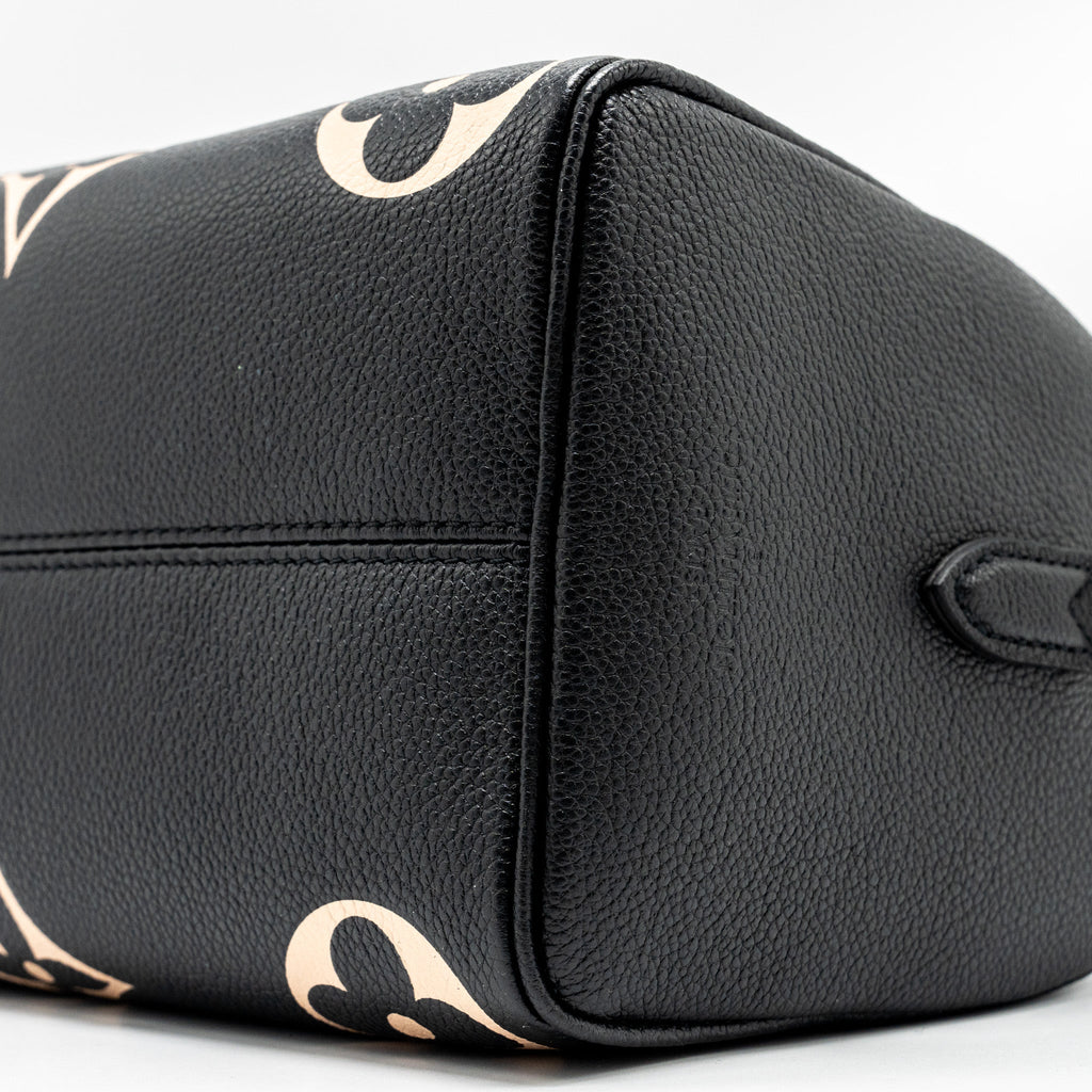 LOUIS VUITTON SPEEDY BANDOULIERE 25 BICOLOUR MONOGRAM EMPREINTE BLACK/MULTICOLOUR GHW