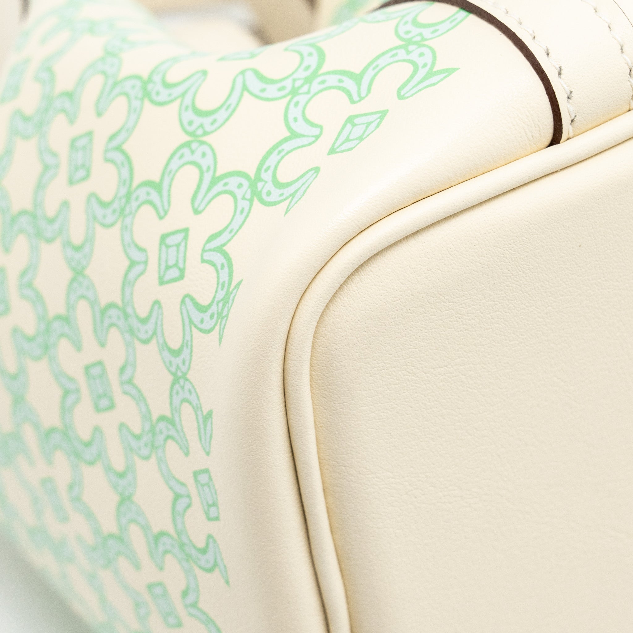 HERMES LUCKY DAISY MICRO PICOTIN SWIFT NATA-VERT-BLANC SHW