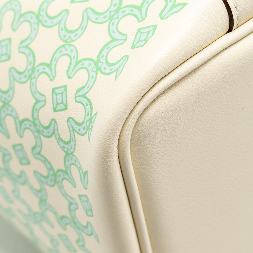 HERMES LUCKY DAISY MICRO PICOTIN SWIFT NATA-VERT-BLANC SHW