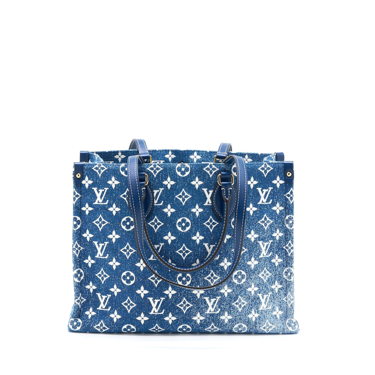 LOUIS VUITTON LIMITED EDITION ONTHEGO MM DENIM GHW