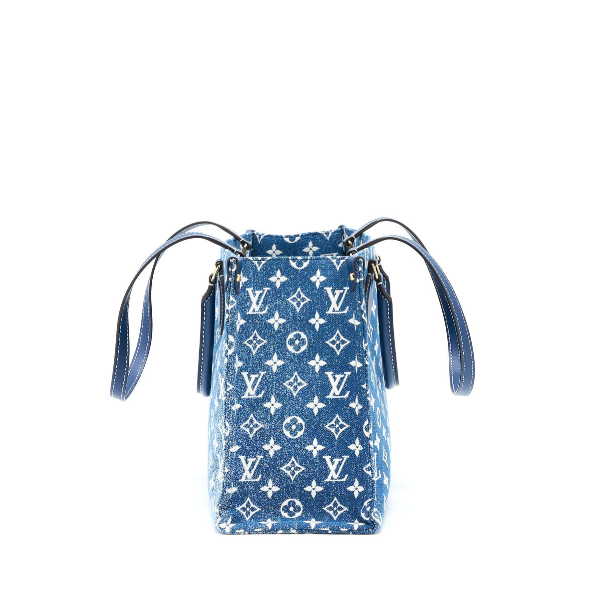 LOUIS VUITTON LIMITED EDITION ONTHEGO MM DENIM GHW
