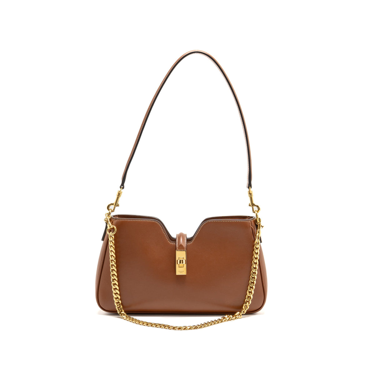 Celine shoulder Camille 16 soft smooth calfskin tan GHW