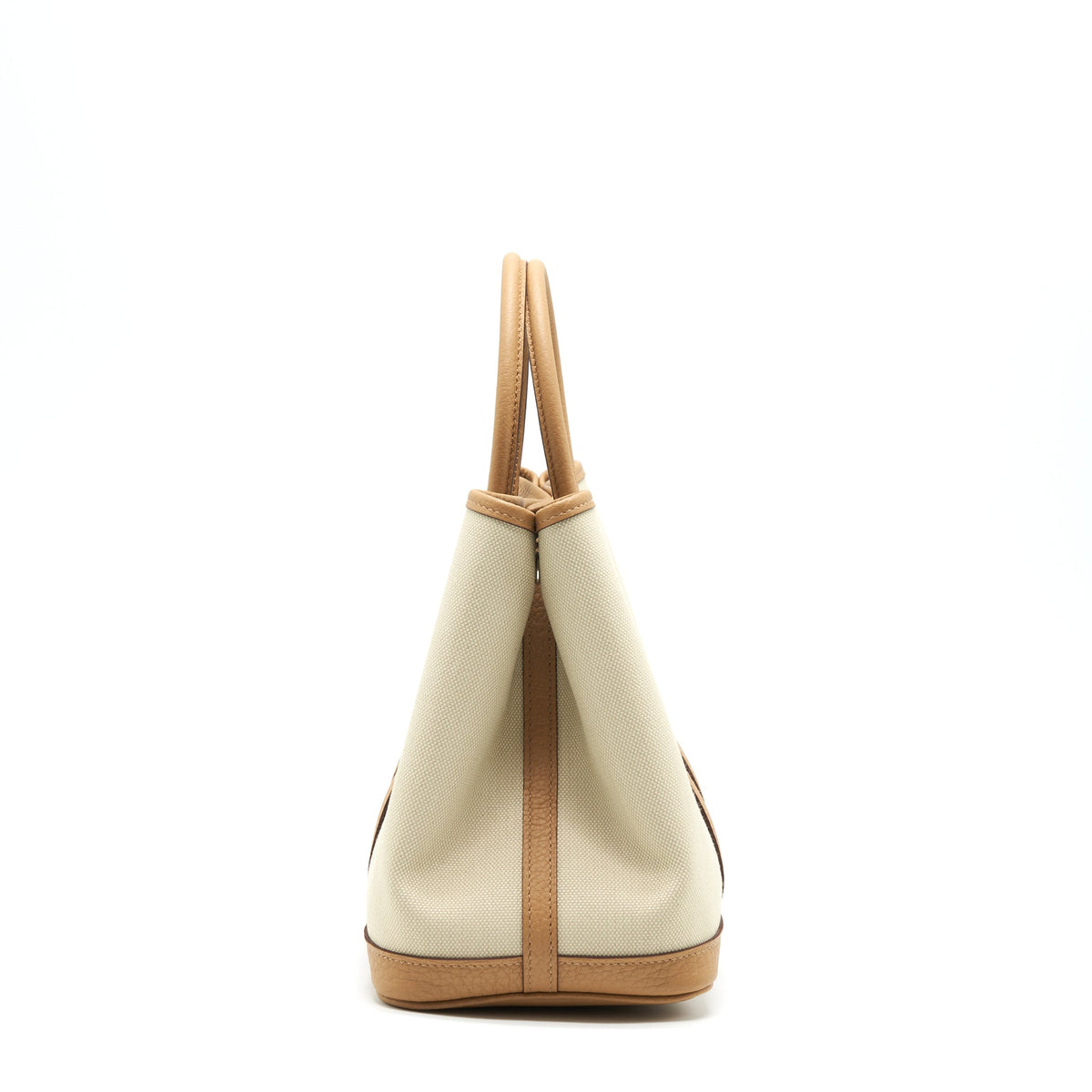 Hermes Garden Party 30 Biscuit Canvas SHW