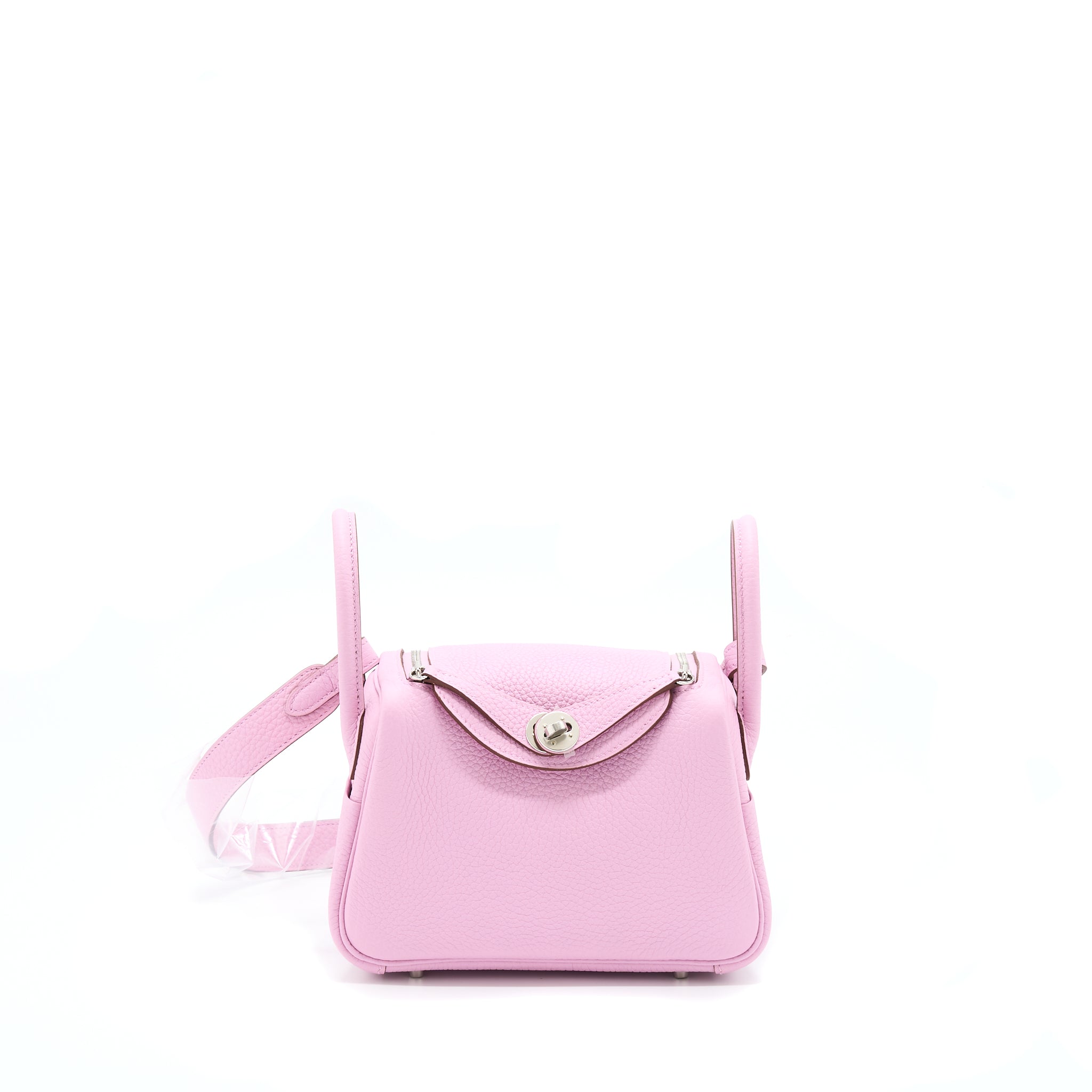 HERMES MINI LINDY CLEMENCE X9 MAUVE SYLVESTRE SHW