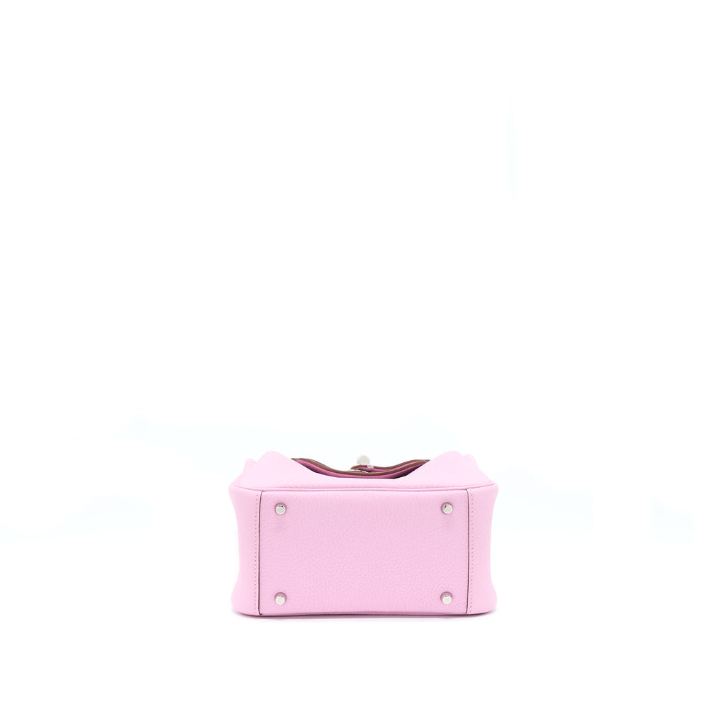 HERMES MINI LINDY CLEMENCE X9 MAUVE SYLVESTRE SHW