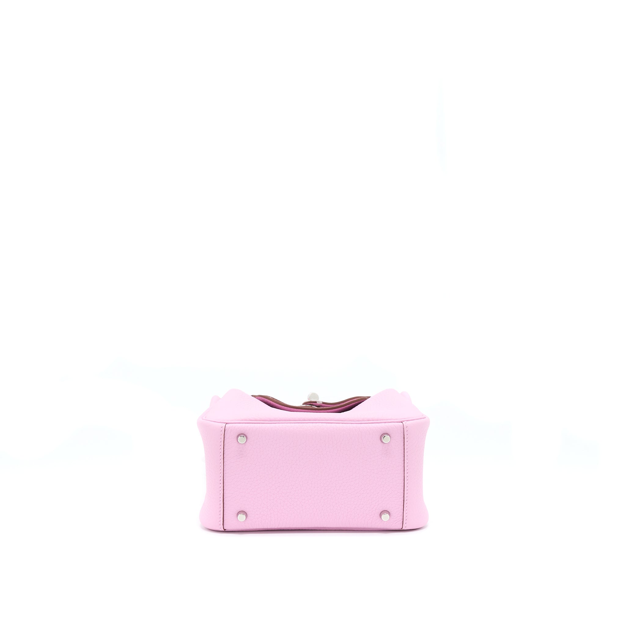 HERMES MINI LINDY CLEMENCE X9 MAUVE SYLVESTRE SHW