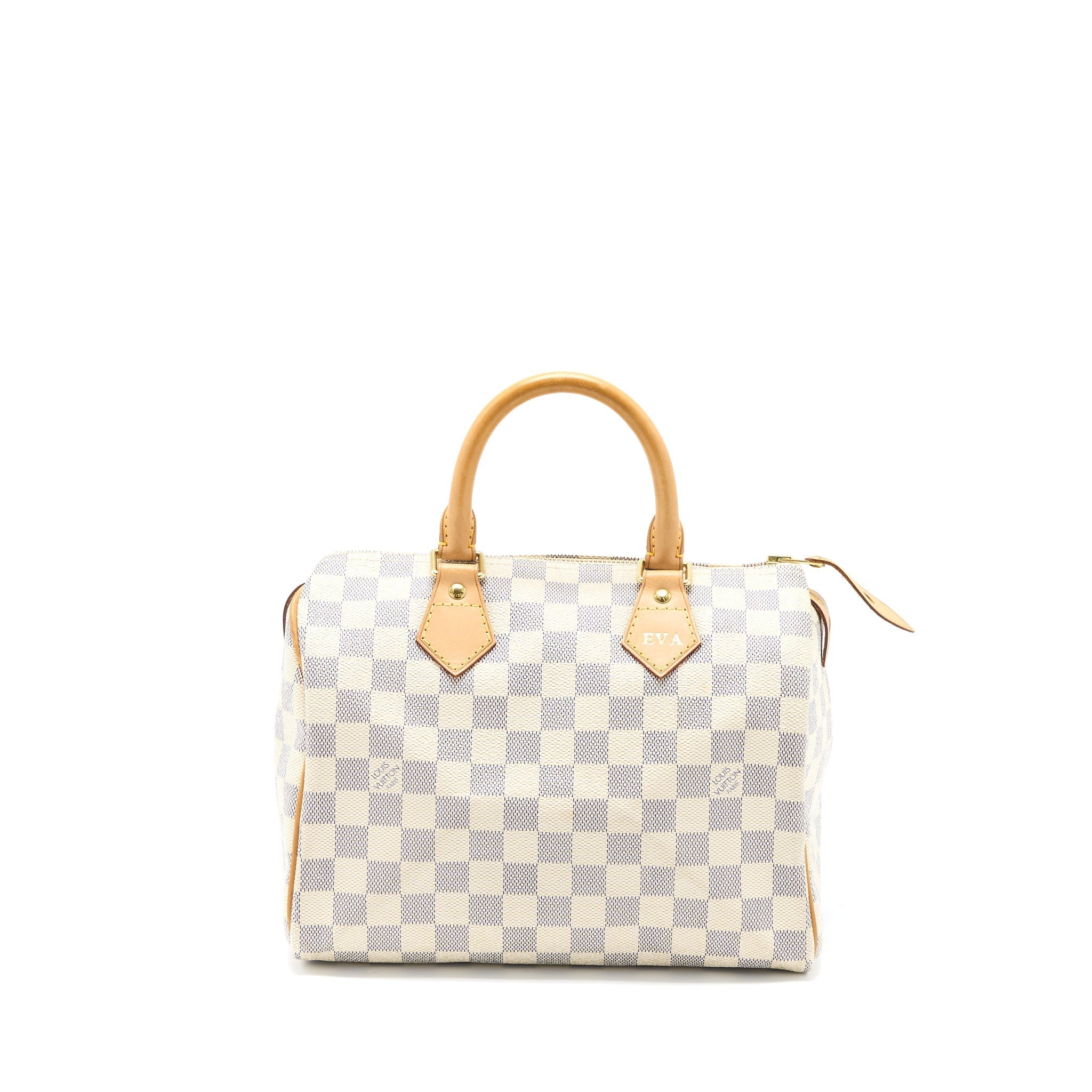 LOUIS VUITTON SPEEDY 25 DAMIER AZUR CANVAS GHW