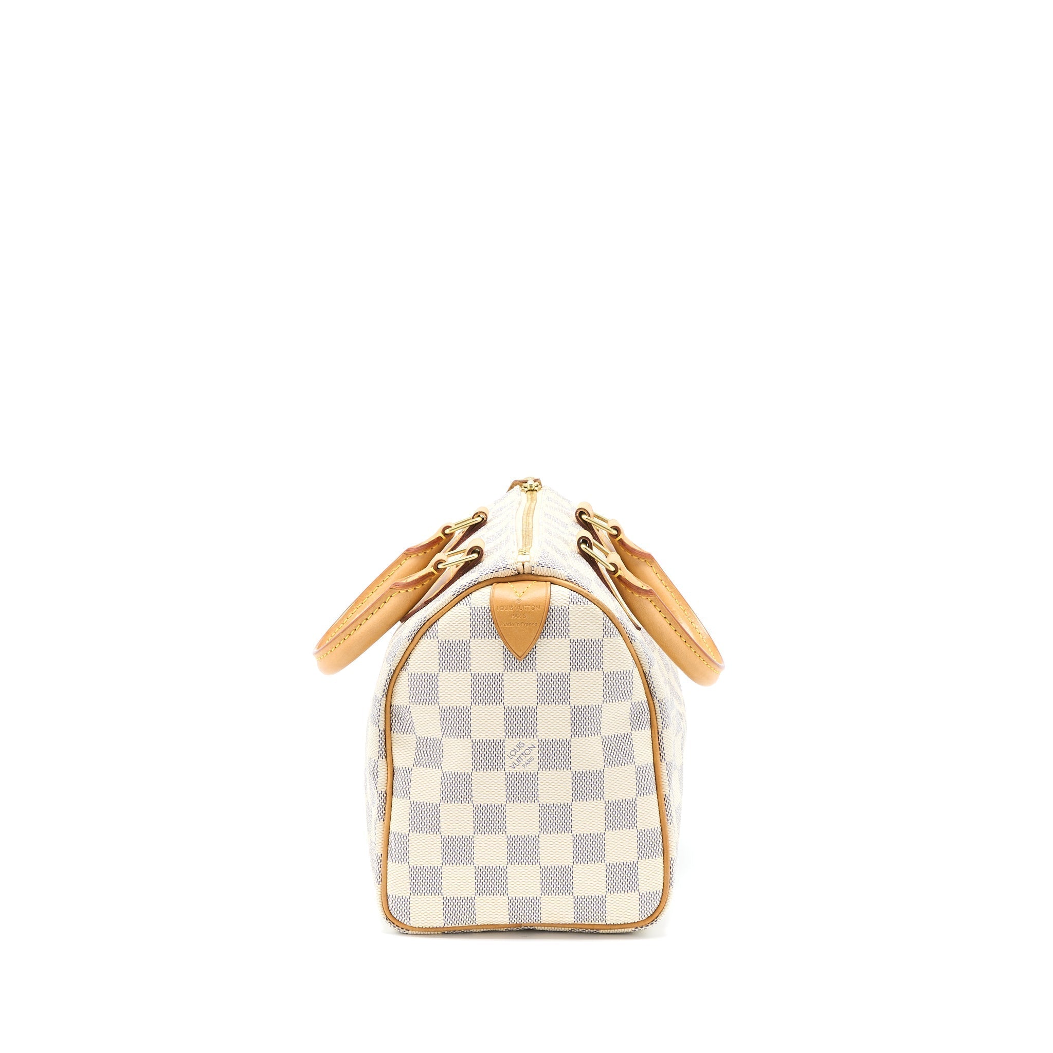 LOUIS VUITTON SPEEDY 25 DAMIER AZUR CANVAS GHW