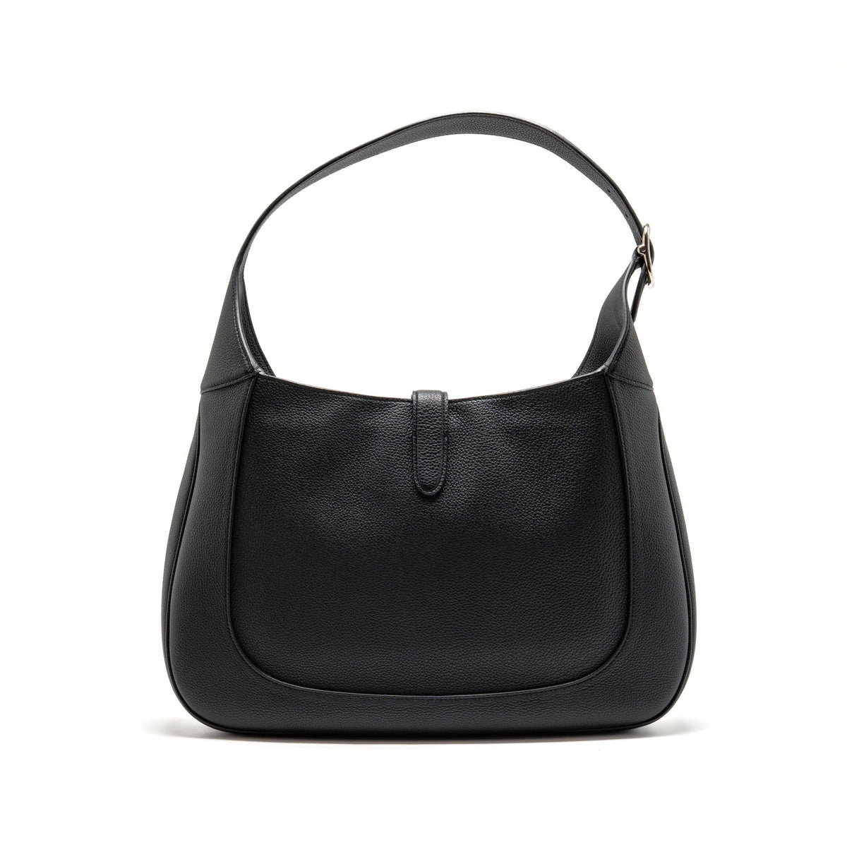 Gucci Jackie 1961 Large Bag Grained Calfskin Black SHW
