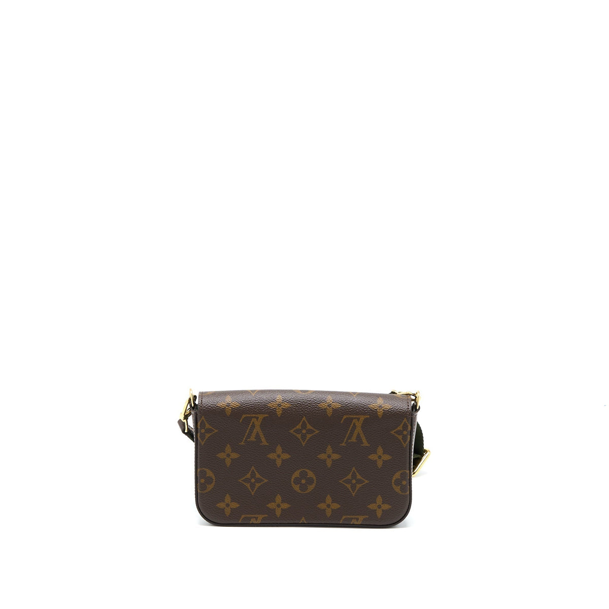 LOUIS VUITTON FELICIE STRAP & GO MONOGRAM CANVAS GHW