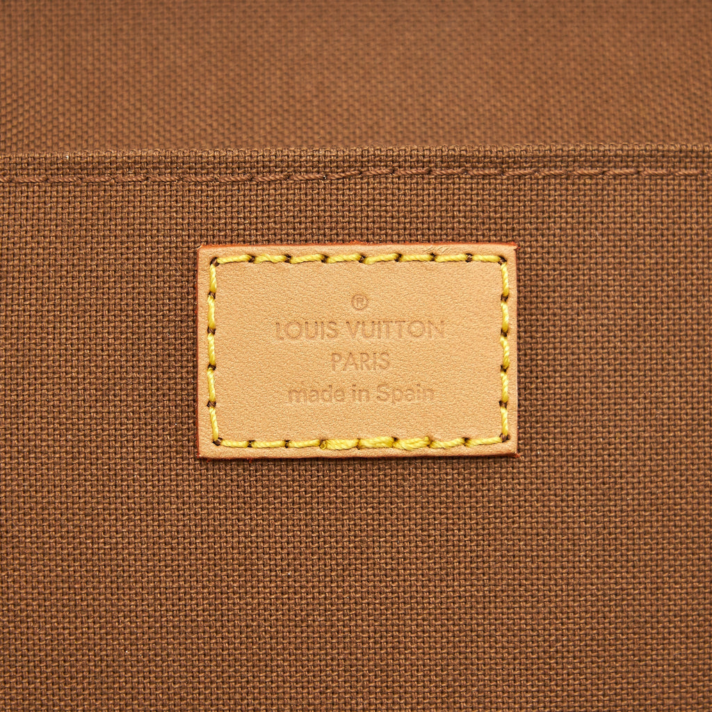 LOUIS VUITTON PETIT SAC PLAT IN MONOGRAM
