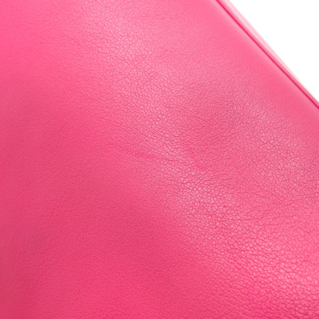 SAINT LAURENT CABAS TOTE BAG PINK GHW