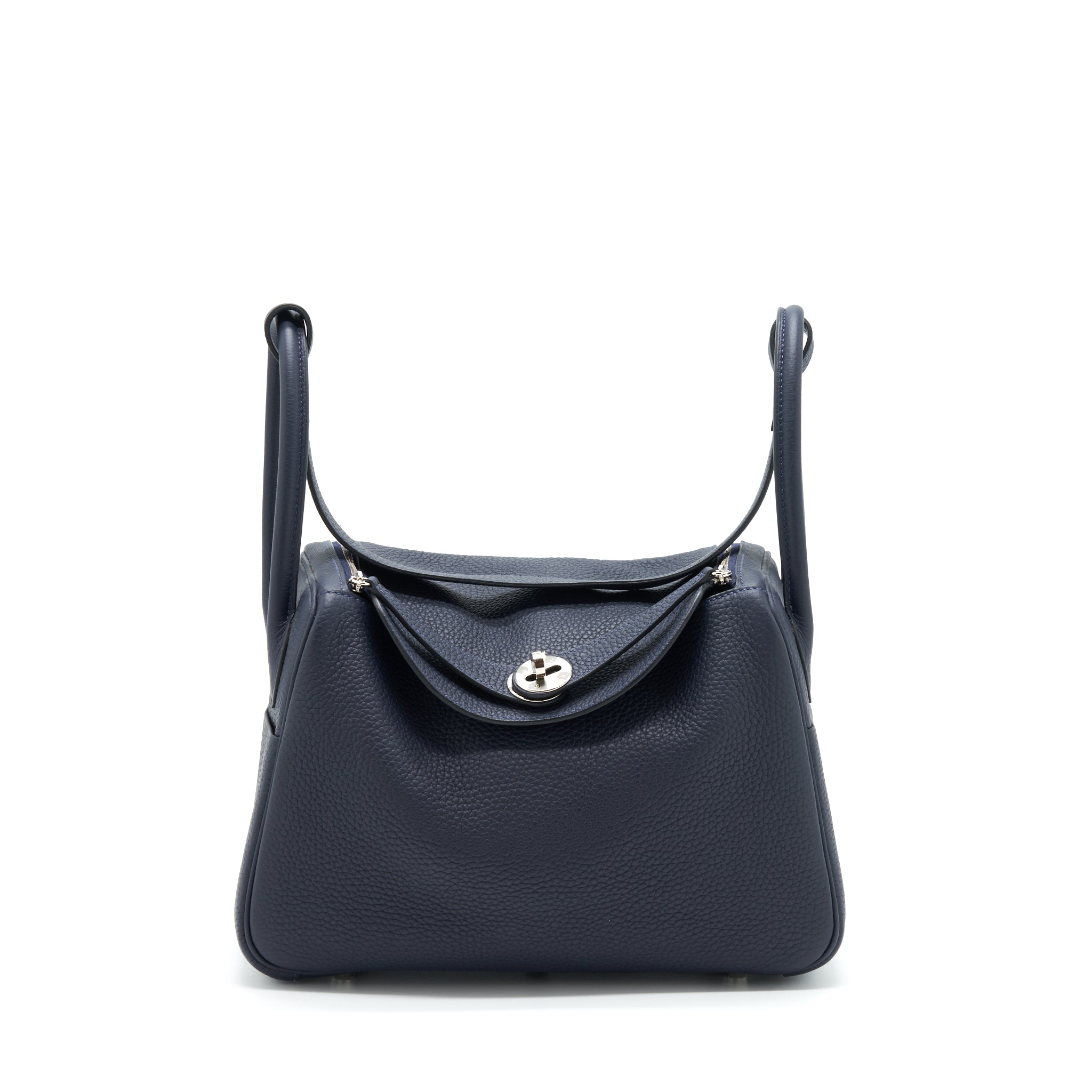 HERMES LINDY 26 CLEMENCE BLUE NUIT SHW