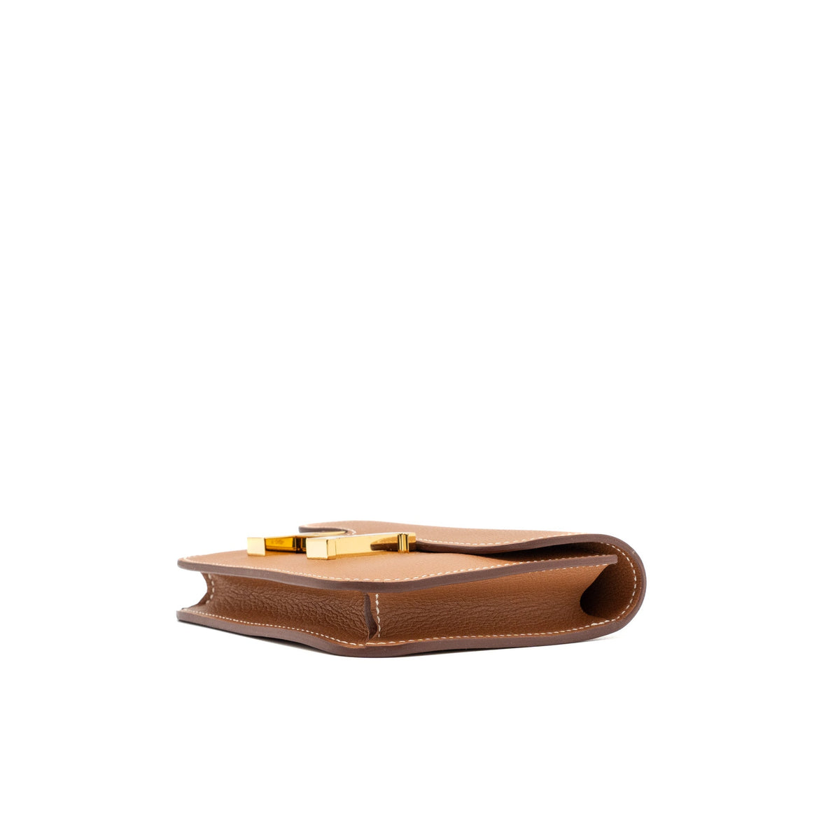 Hermes Constance Slim Evercolor Gold GHW