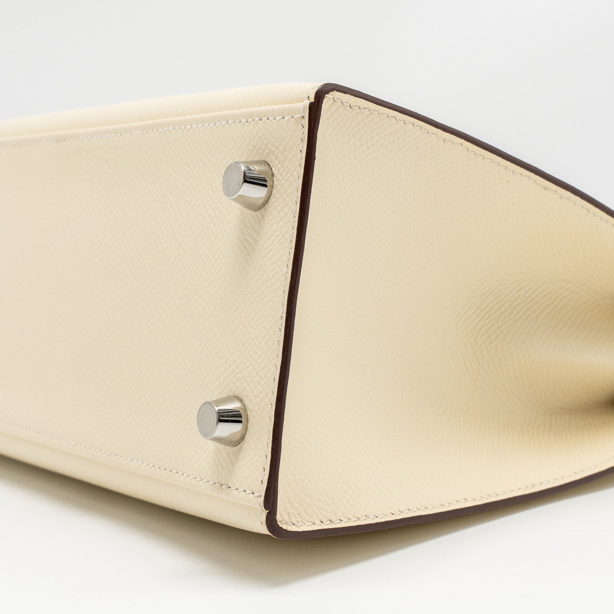 HERMES KELLY 25 EPSOM NATA/CHAI/GRIS MEYER SHW