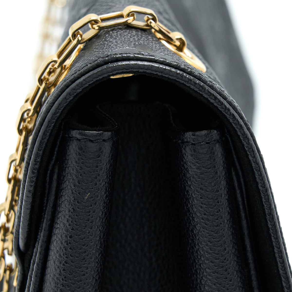 LOUIS VUITTON SAINT GERMAIN CHAIN EMPREINTE BLACK GHW