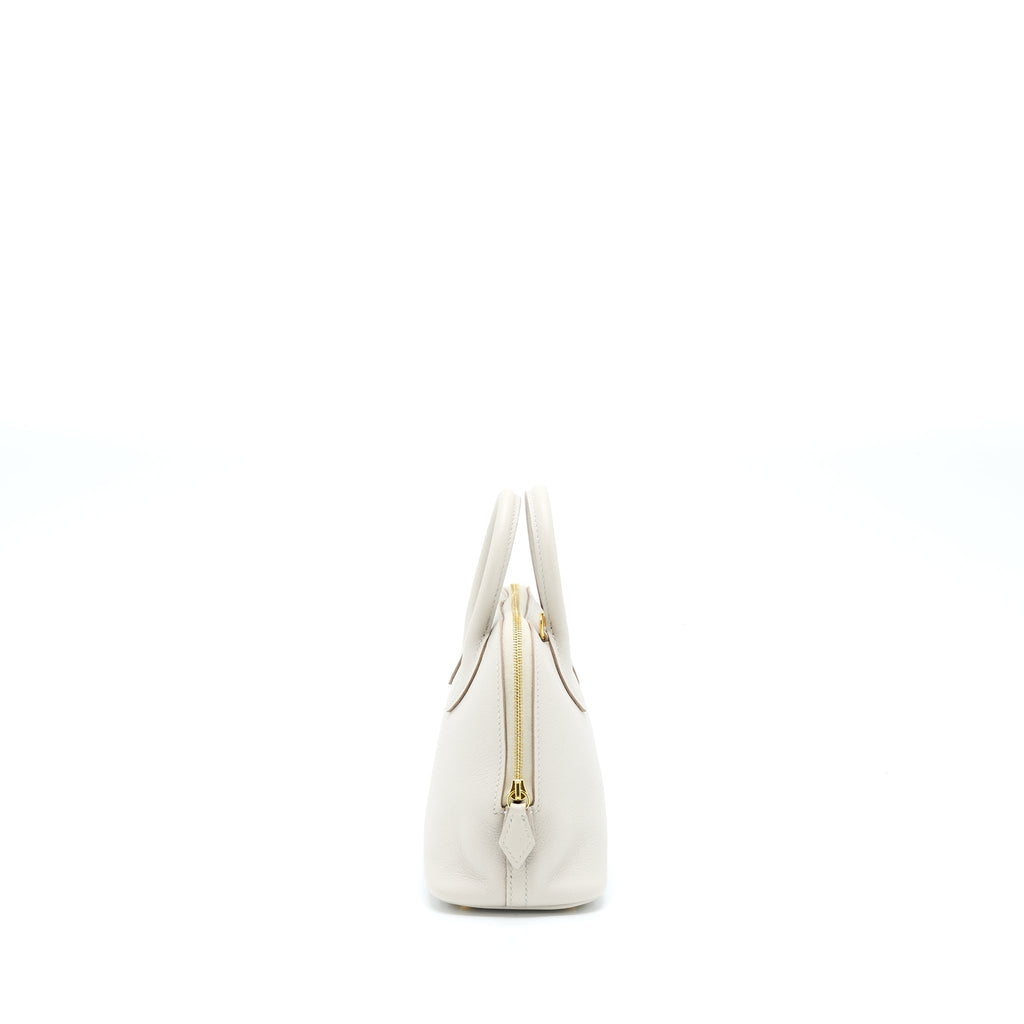 HERMES MINI BOLIDE EVERCOLOR GRIS PEARL GHW