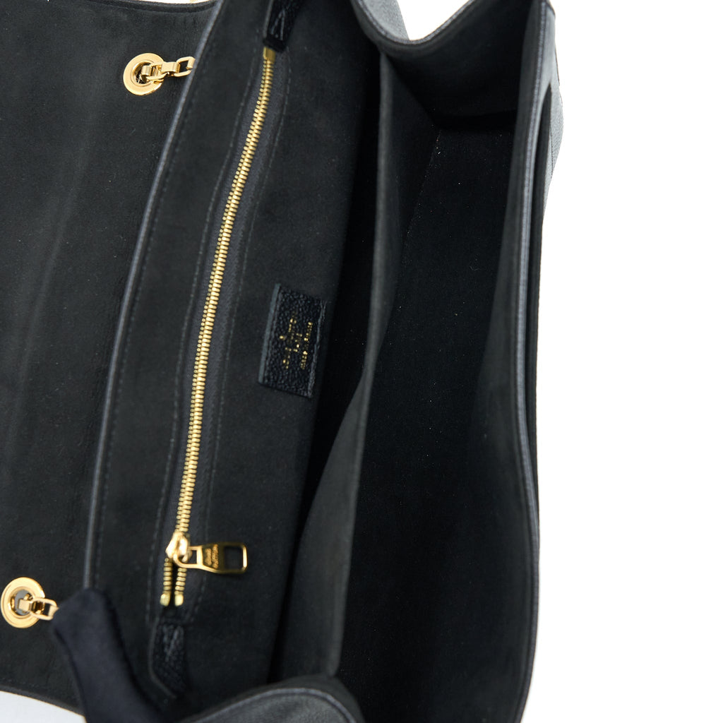 LOUIS VUITTON SAINT GERMAIN CHAIN EMPREINTE BLACK GHW