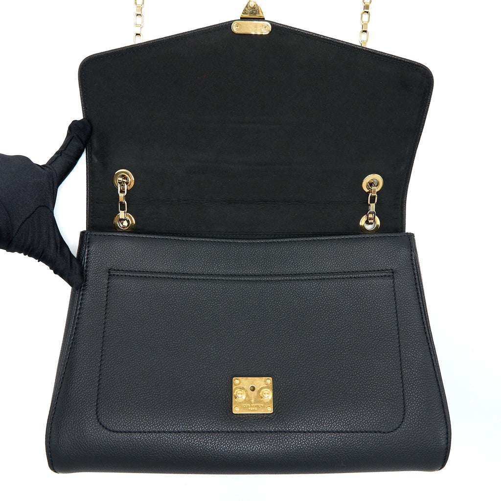 LOUIS VUITTON SAINT GERMAIN CHAIN EMPREINTE BLACK GHW