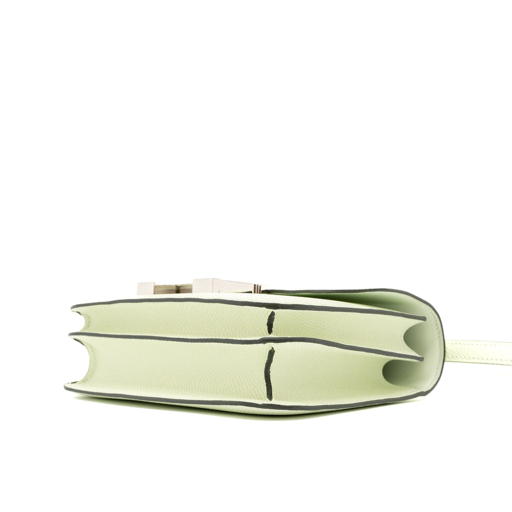 Hermes Constance Mini Epsom 0S Vert Fizz SHW (New Version)