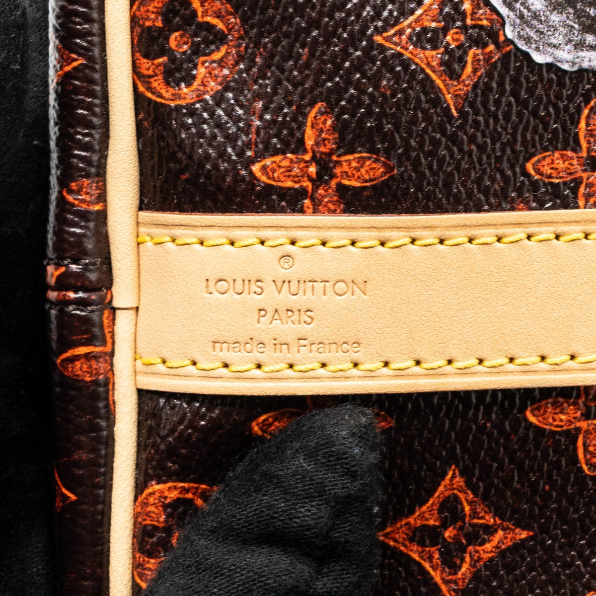 LOUIS VUITTON SPEEDY BANDOULIERE 30 CATOGRAM LIMITED EDITION CANVAS GHW