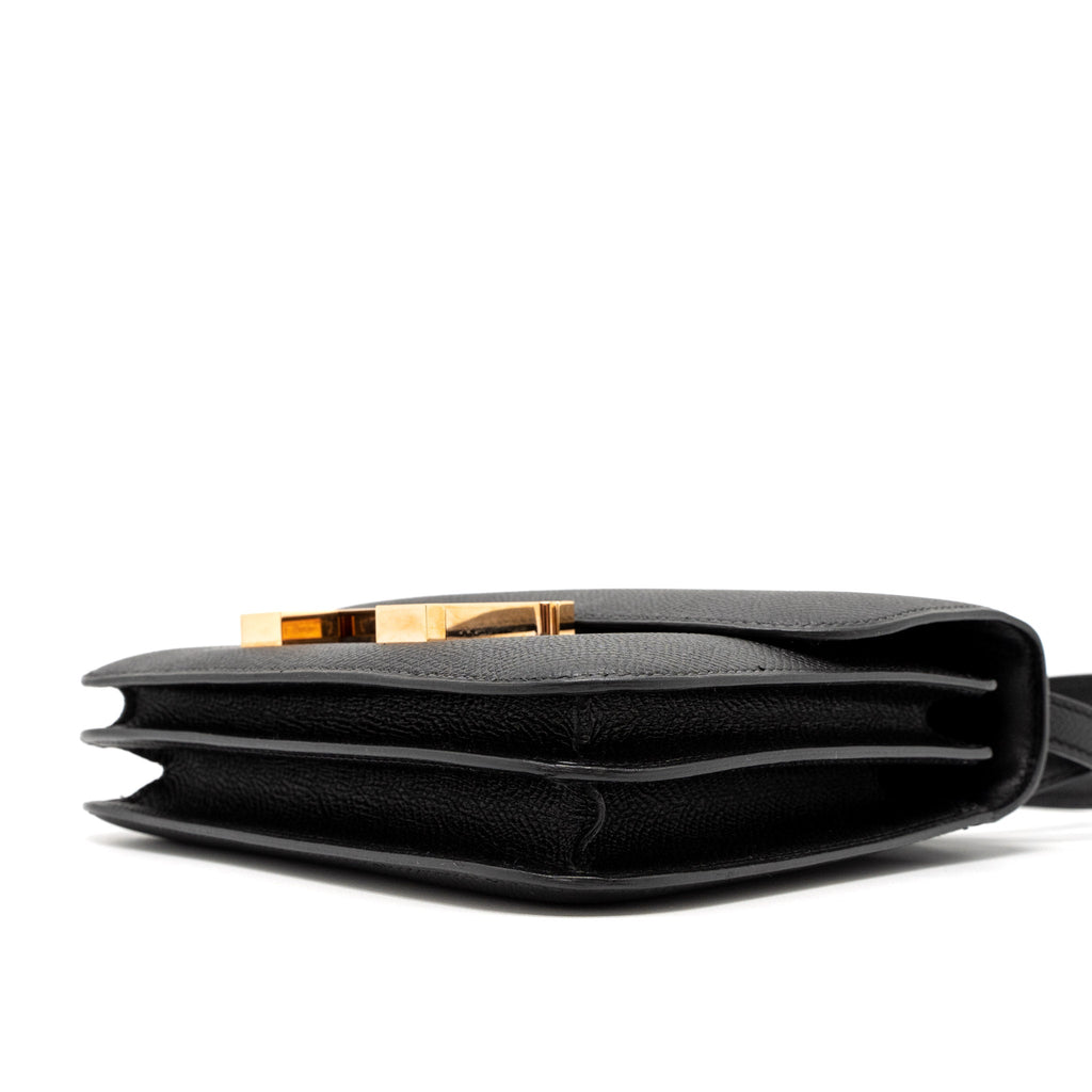 Hermes Constance Mini Epsom Black RGHW