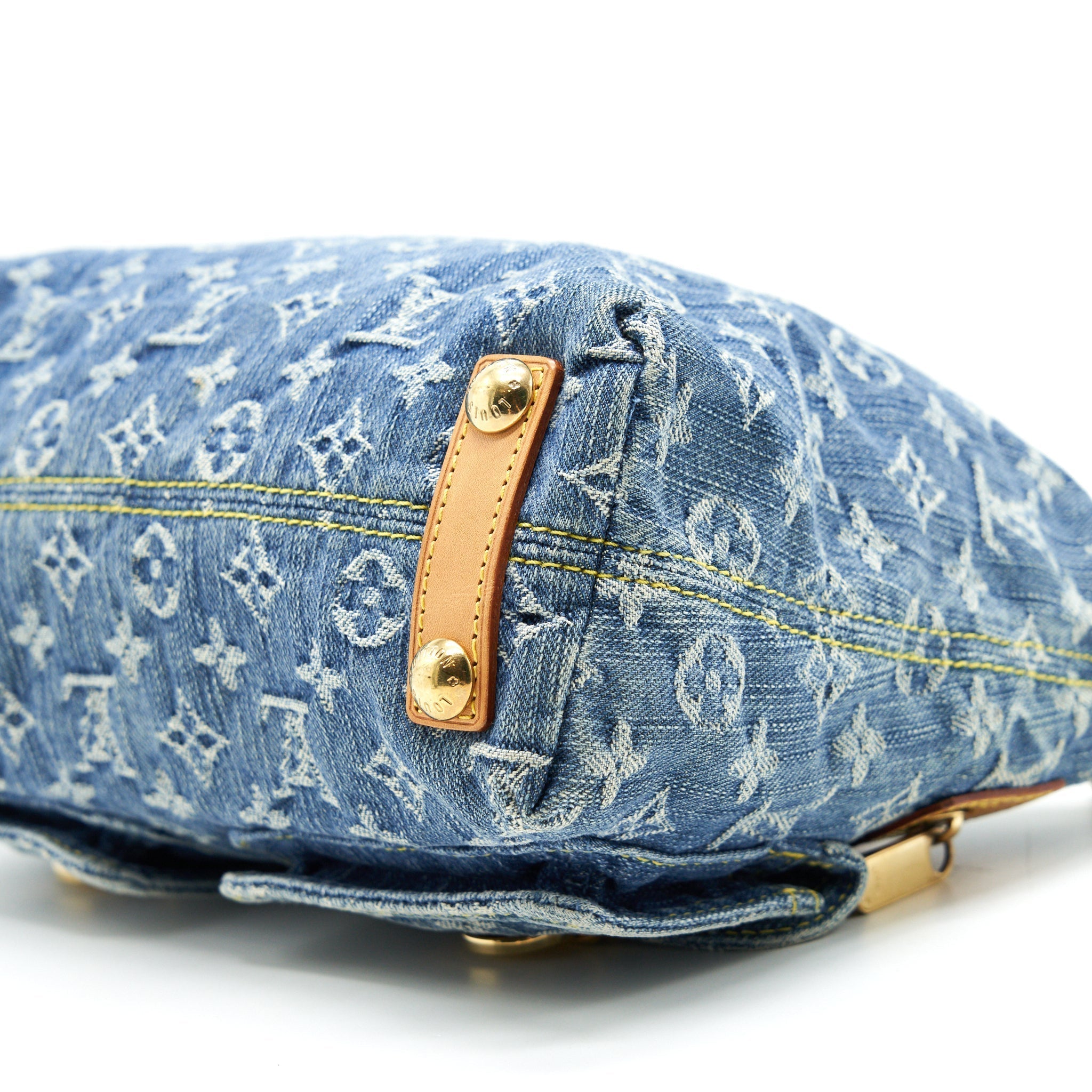 LOUIS VUITTON BAGGY PM DENIM MONOGRAM SHOULDER BAG