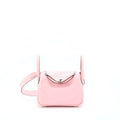 Hermes Mini Lindy Swift 3Q Sakura Pink SHW
