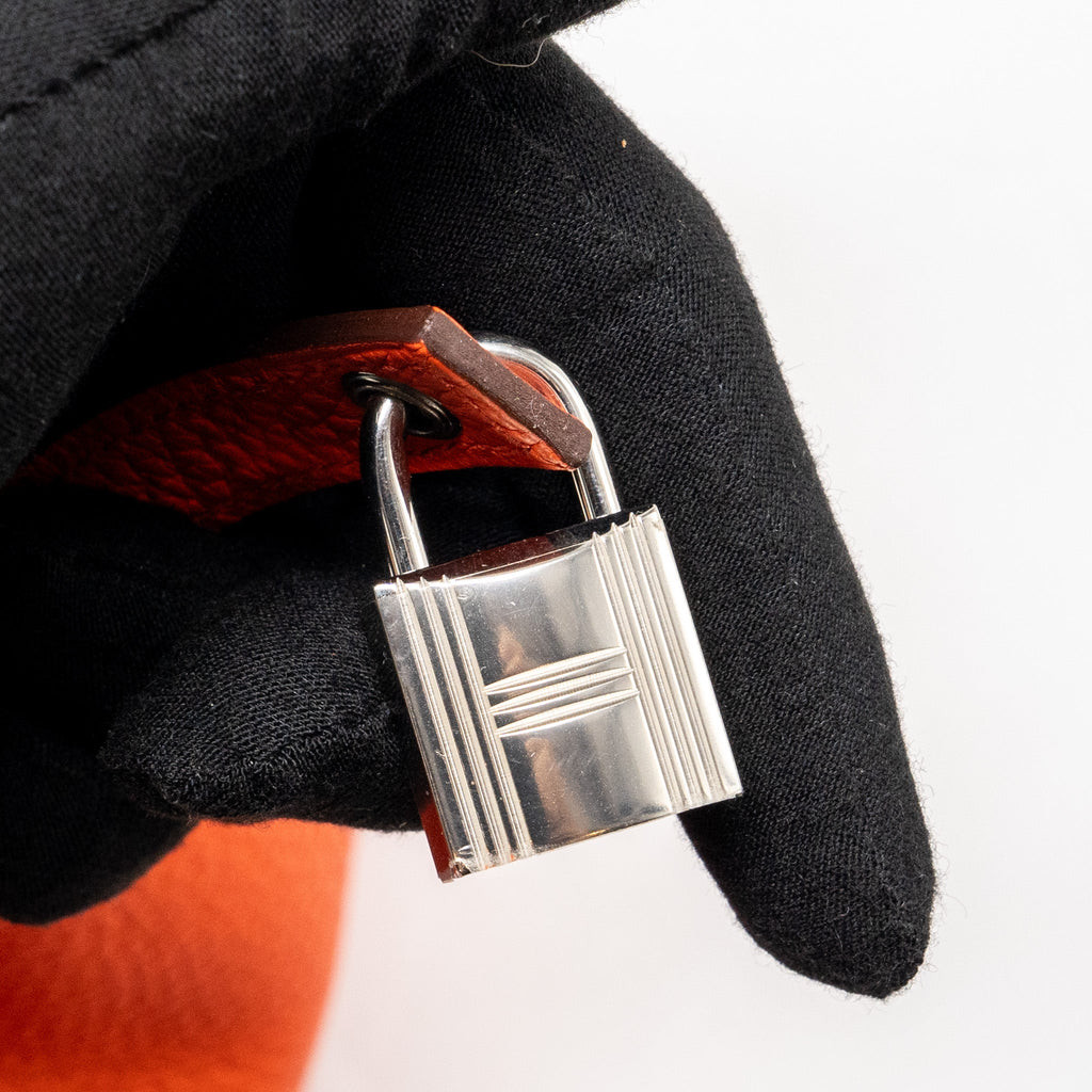 HERMES PICOTIN 22 LOCK BAG CLEMENCE FEU SHW