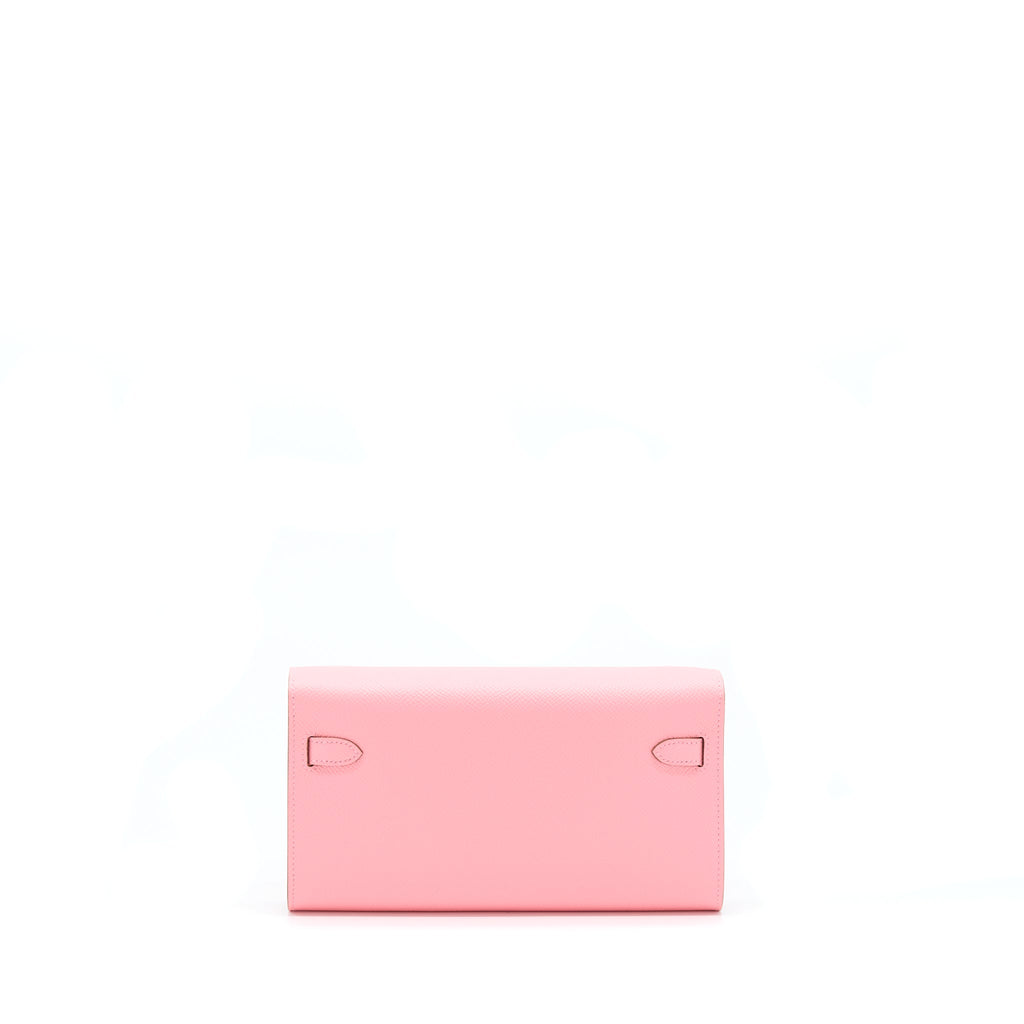 HERMES KELLY TO GO EPSOM 1Q ROSE CONFETTI SHW