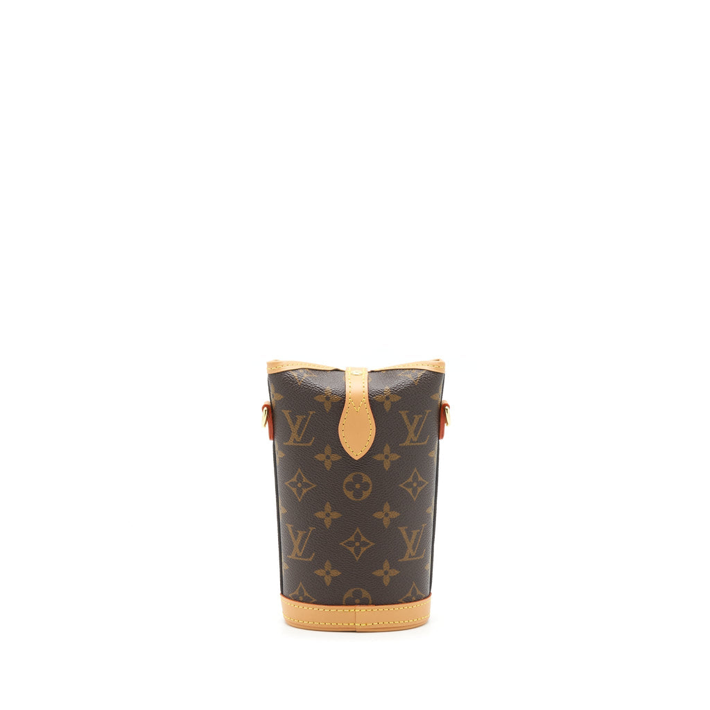 LOUIS VUITTON FOLD ME POUCH MONOGRAM CANVAS GHW