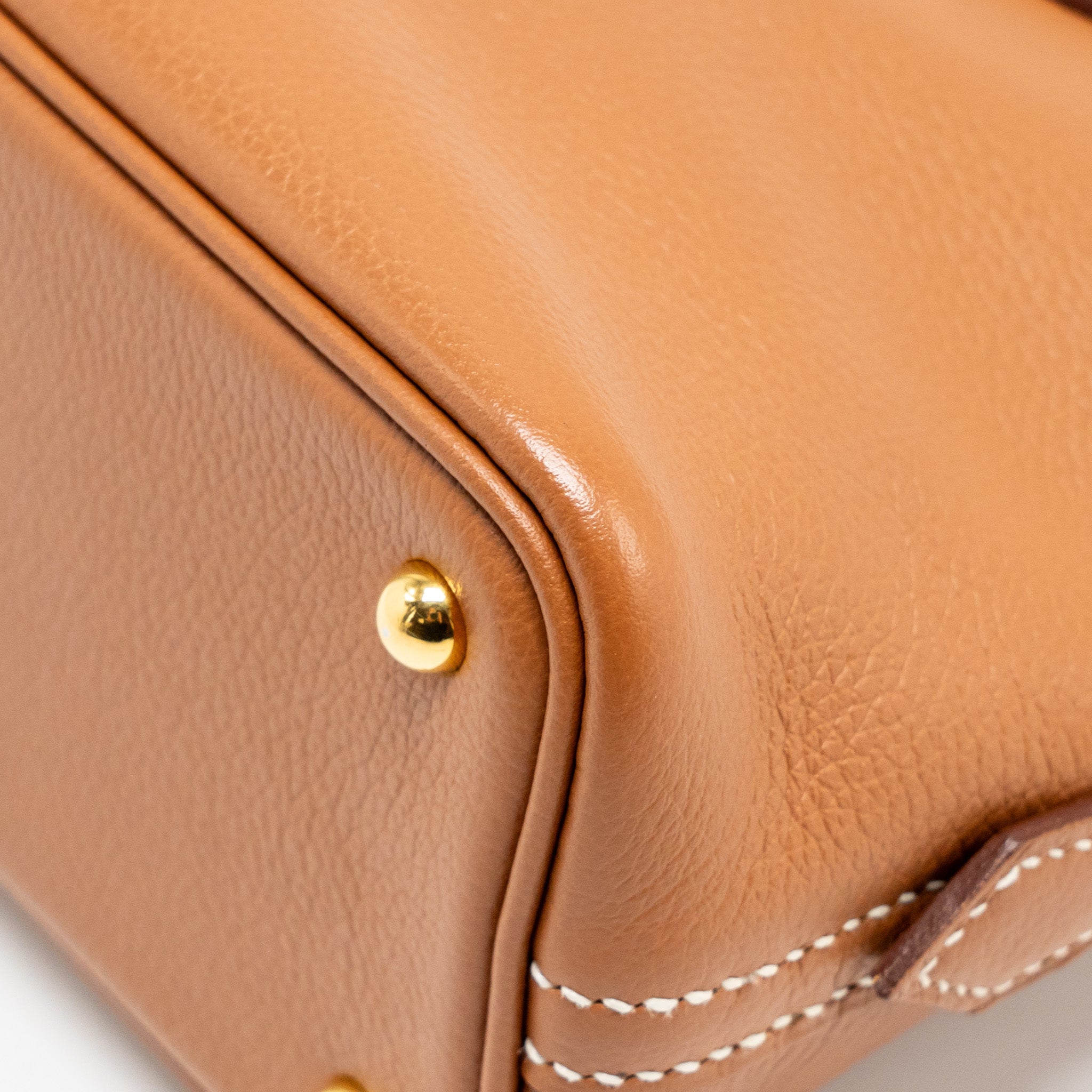 HERMES MINI BOLIDE EVERCOLOR GOLD GHW