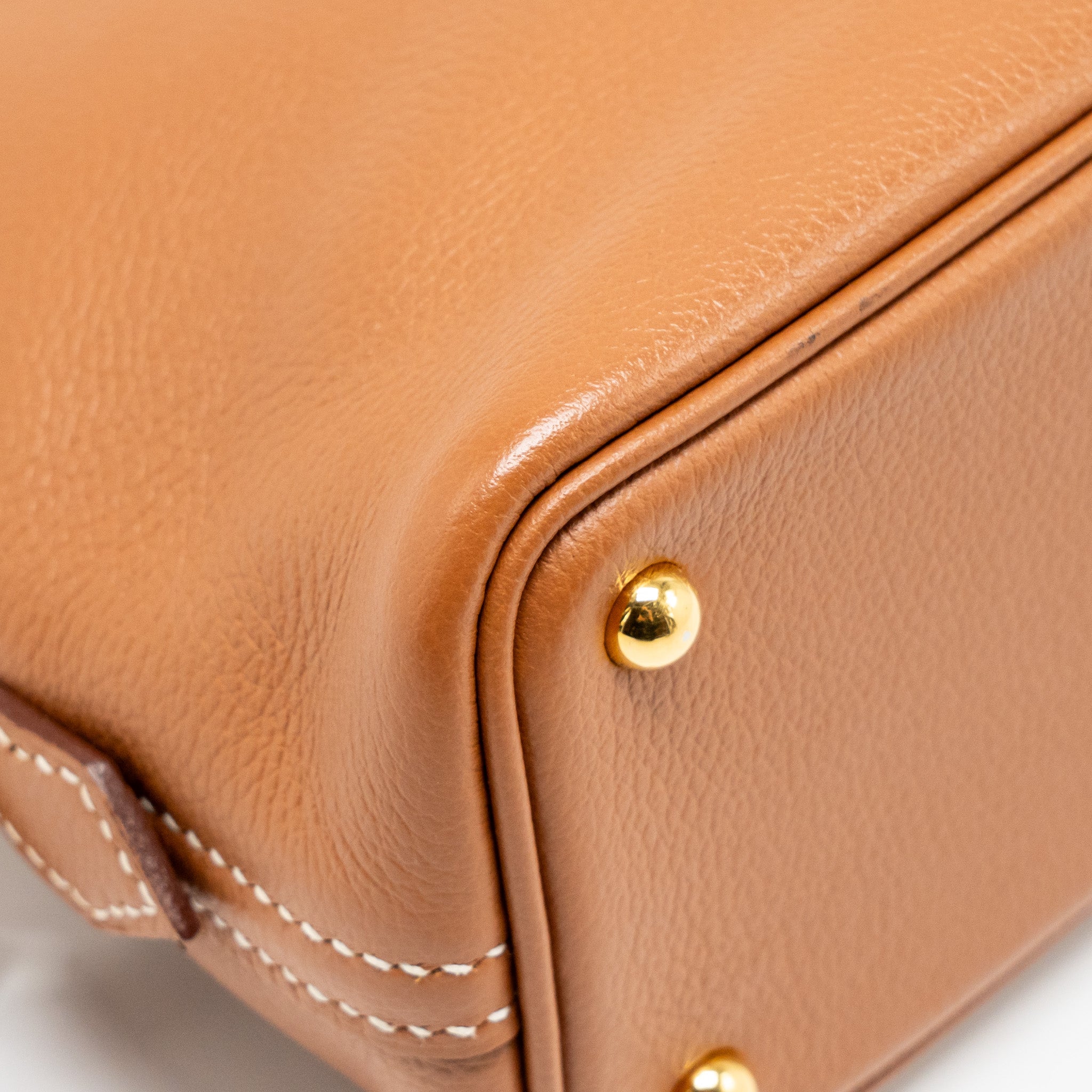 HERMES MINI BOLIDE EVERCOLOR GOLD GHW