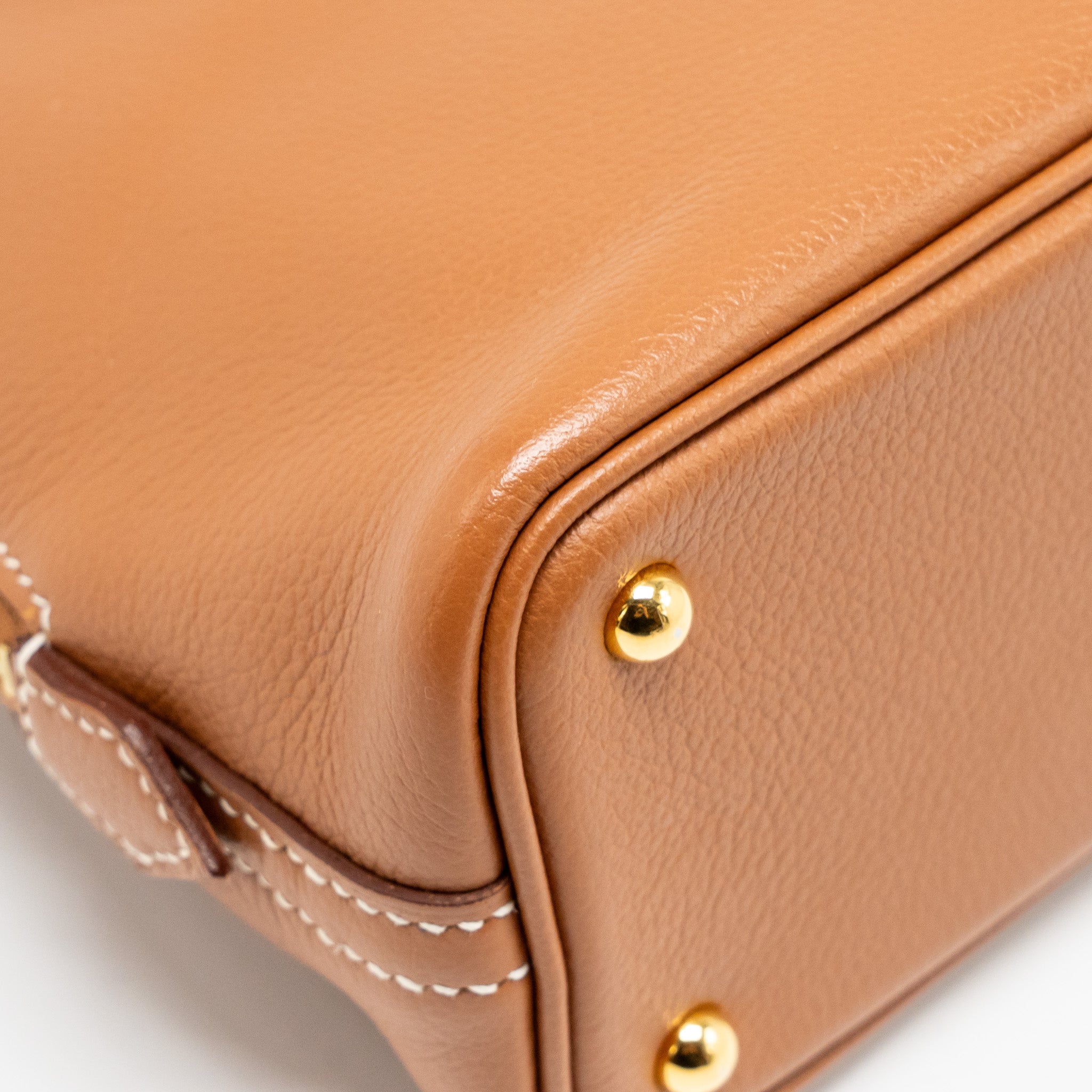 HERMES MINI BOLIDE EVERCOLOR GOLD GHW