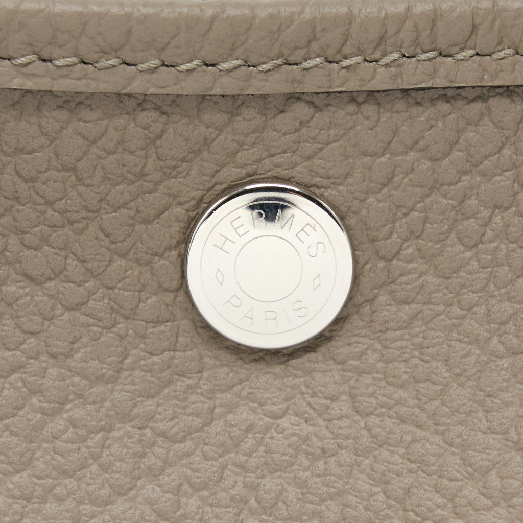 Hermes Garden Party 36 Country M8 Gris Asphalt SHW