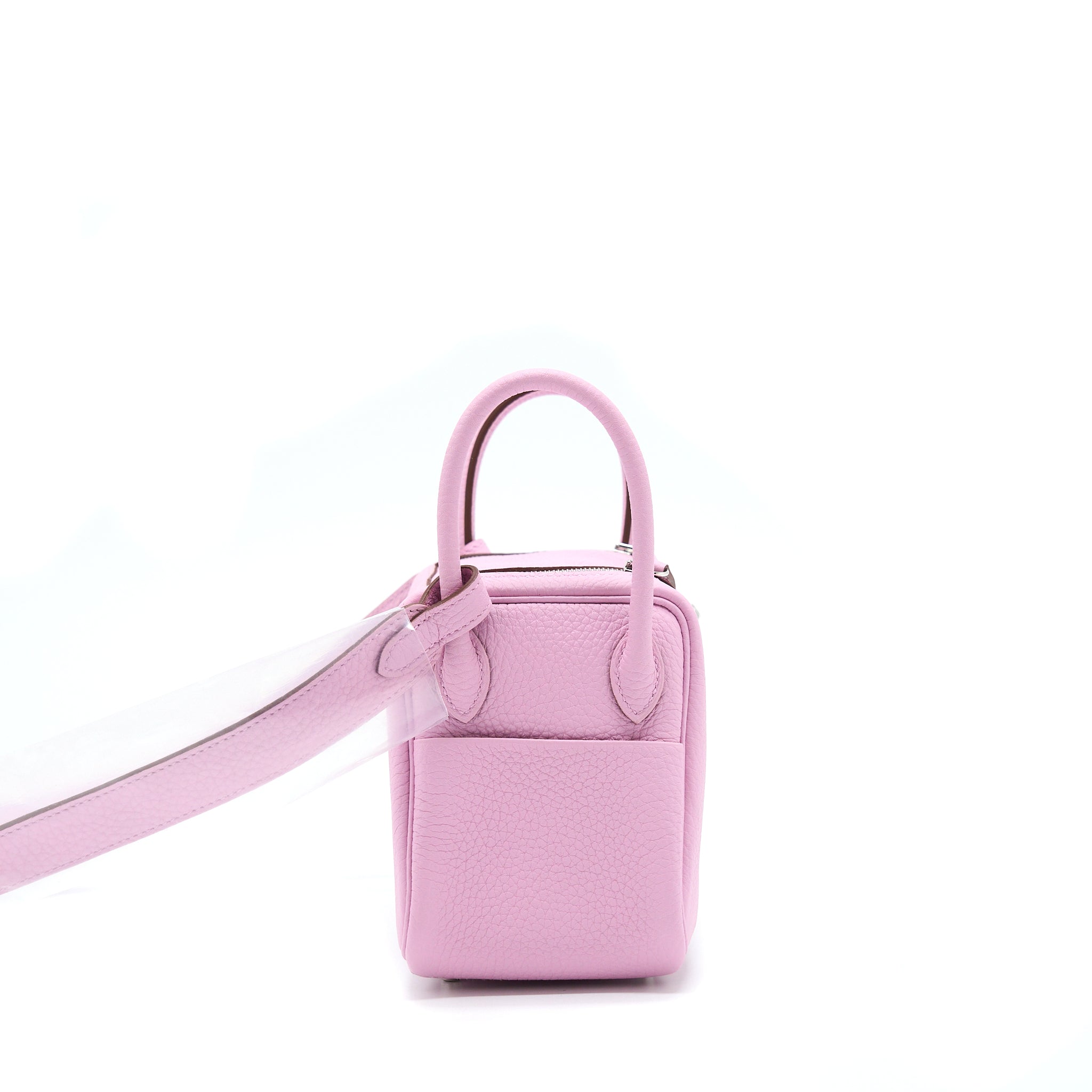 HERMES MINI LINDY CLEMENCE X9 MAUVE SYLVESTRE SHW