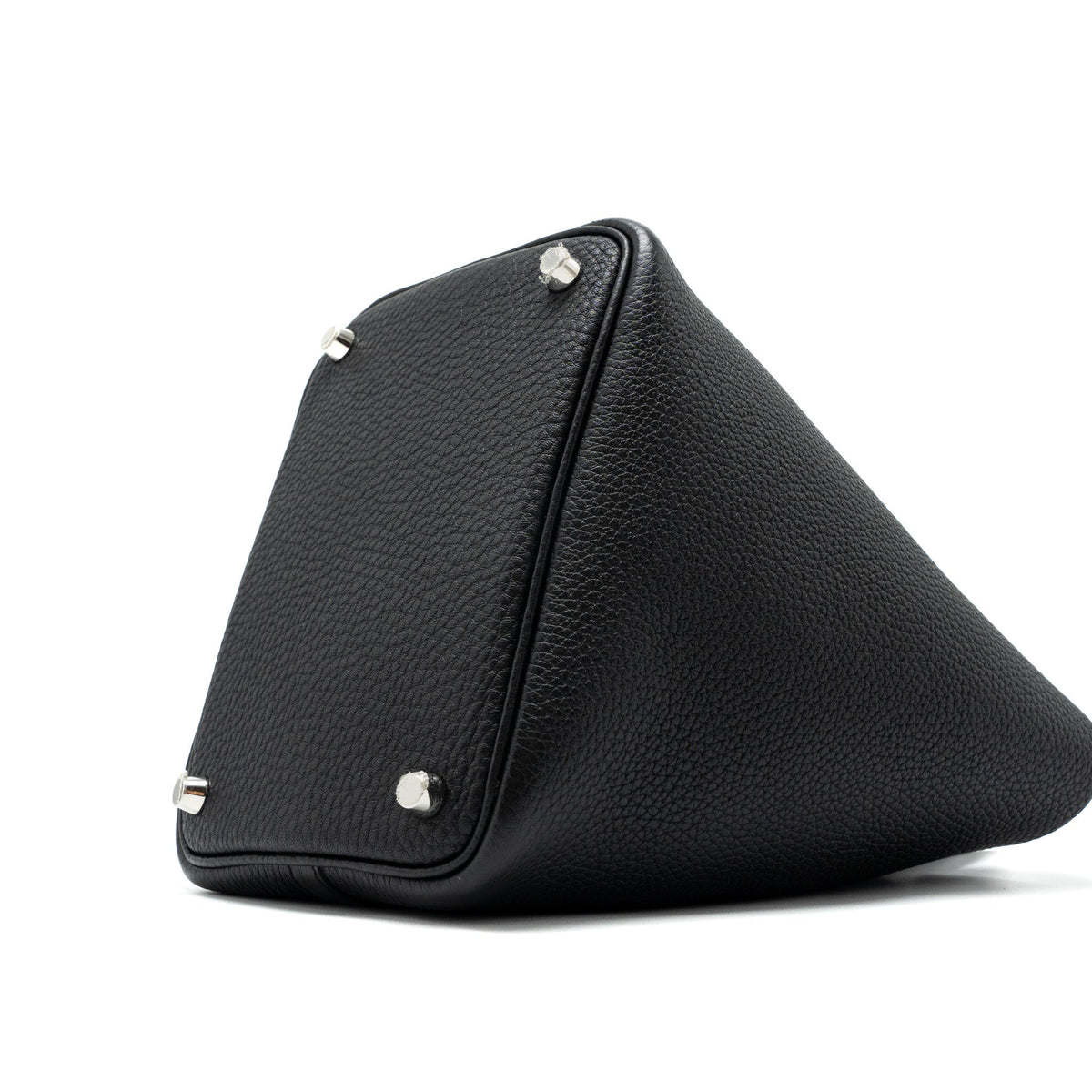 Hermes Picotin 18 Clemence Black SHW