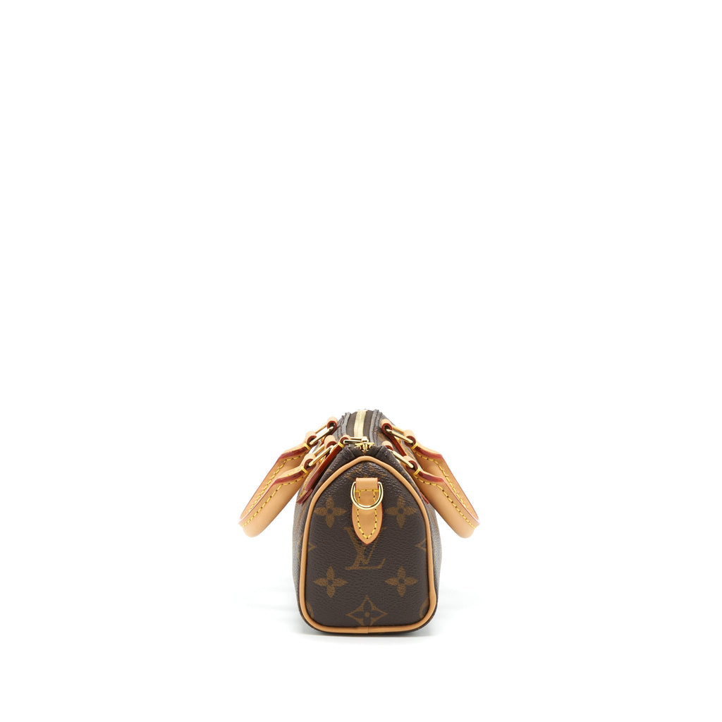 LOUIS VUITTON NEW NANO SPEEDY MONOGRAM CANVAS