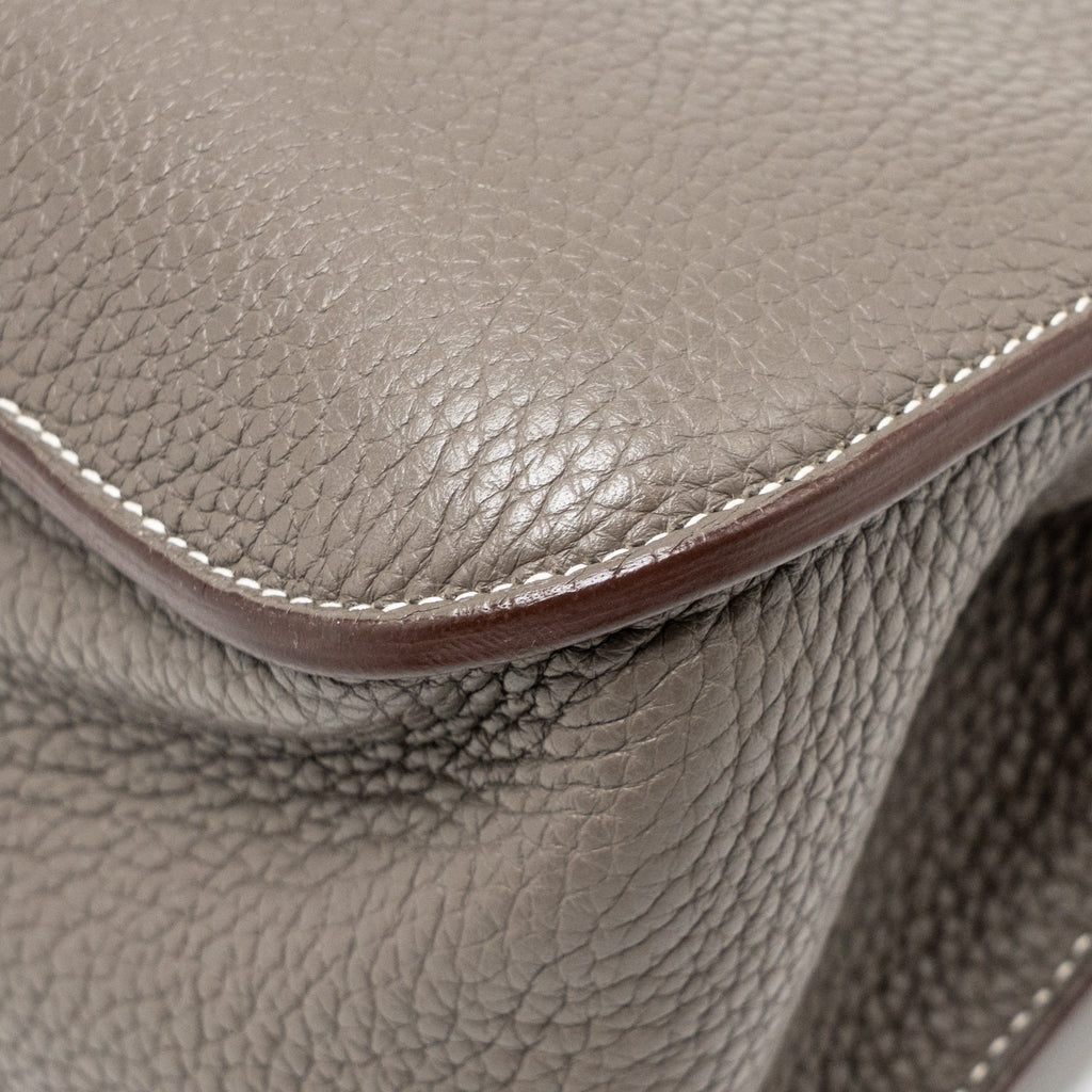 HERMES HALZAN 31 CLEMENCE GRIS ETAIN SHW