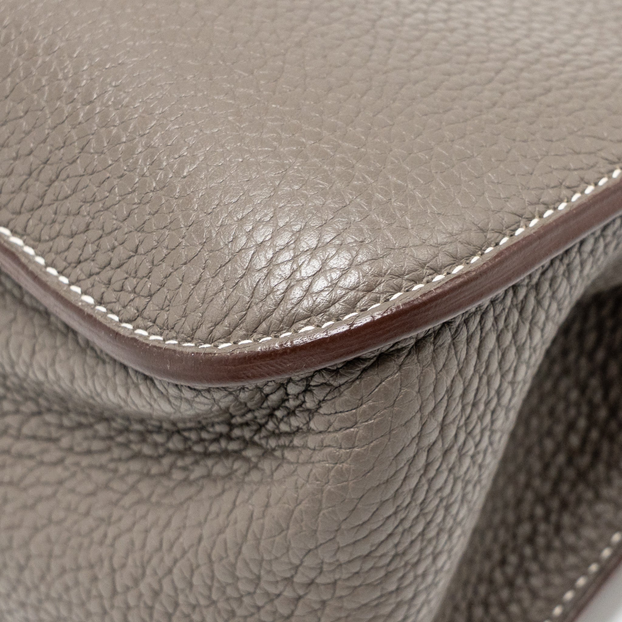 HERMES HALZAN 31 CLEMENCE GRIS ETAIN SHW