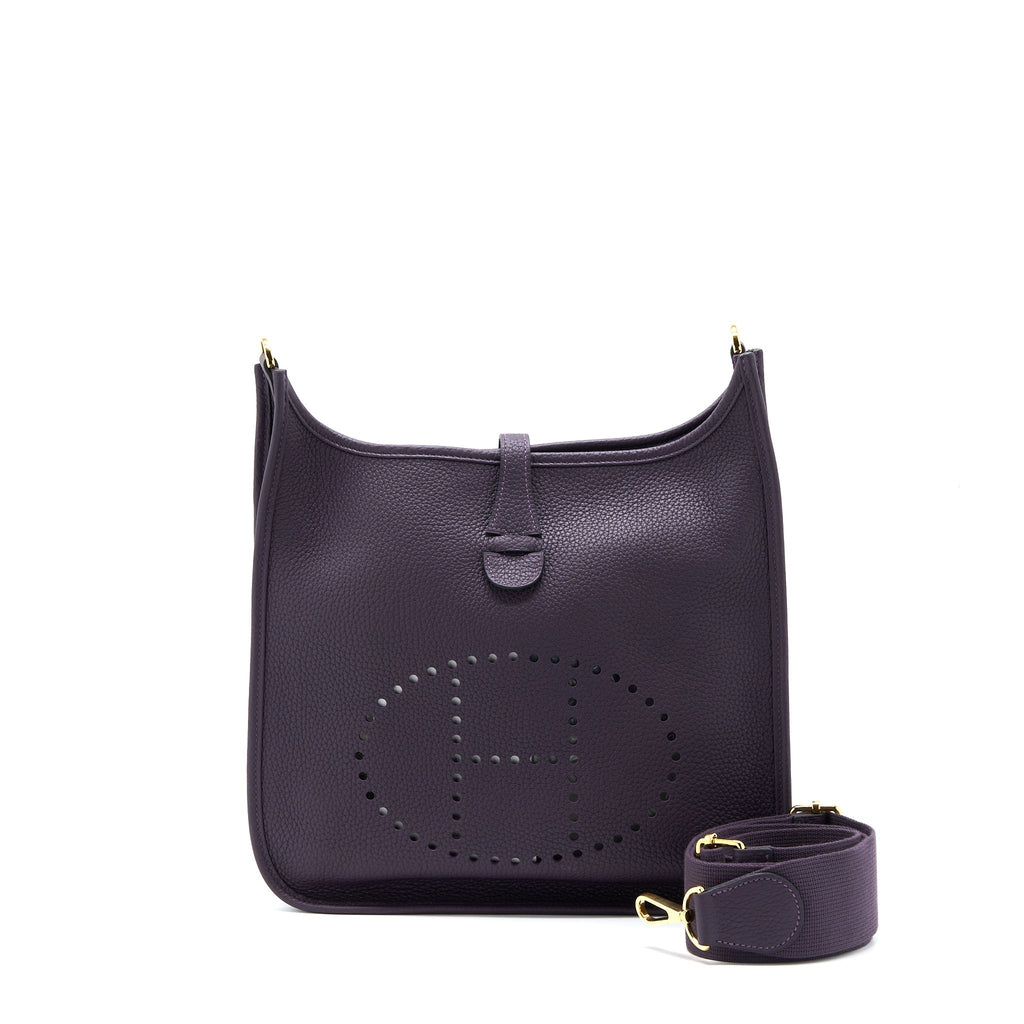 HERMES EVELYNE 29 CLEMENCE RAISIN GHW