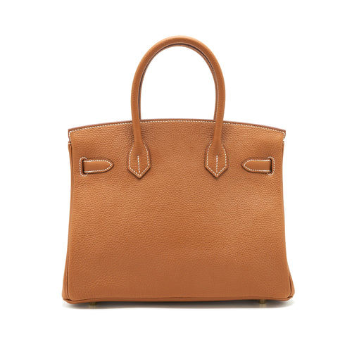 Hermes Birkin 30 Togo 37 Gold With GHW