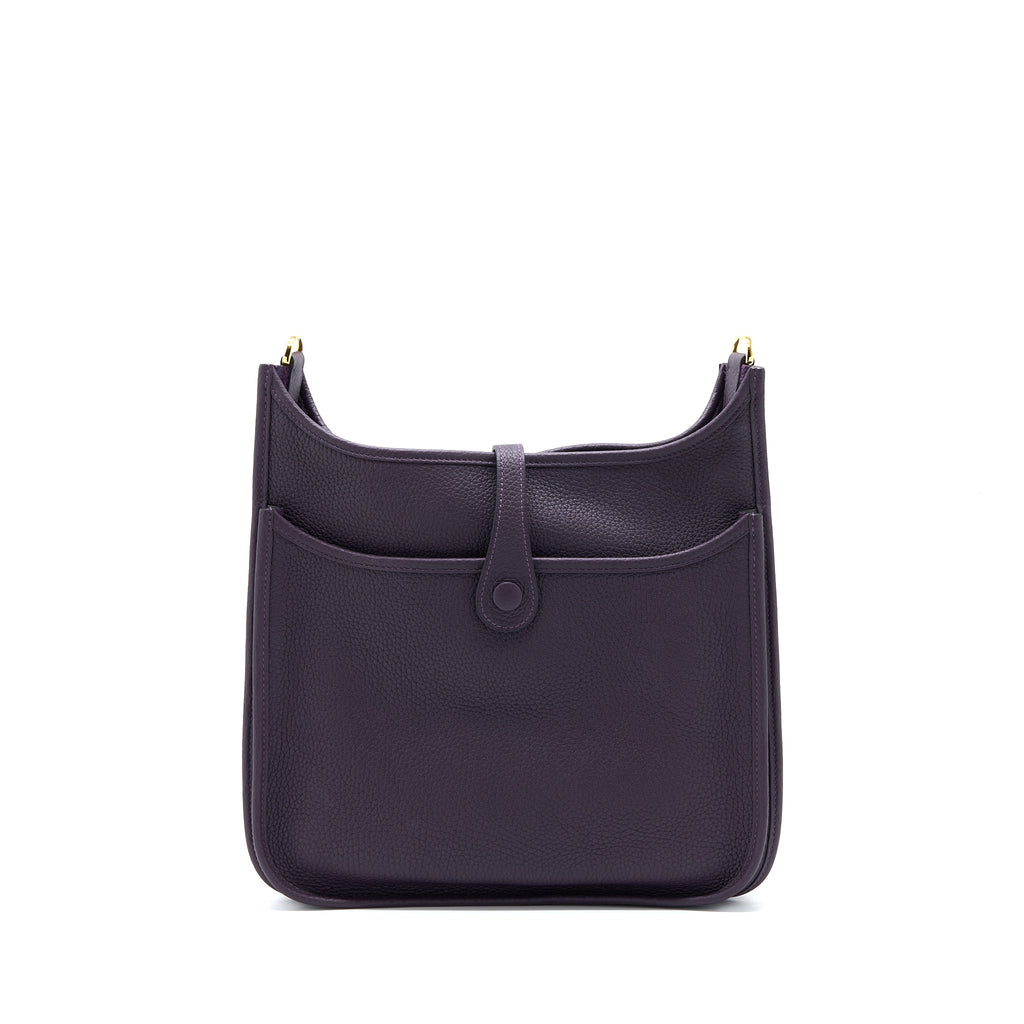 HERMES EVELYNE 29 CLEMENCE RAISIN GHW