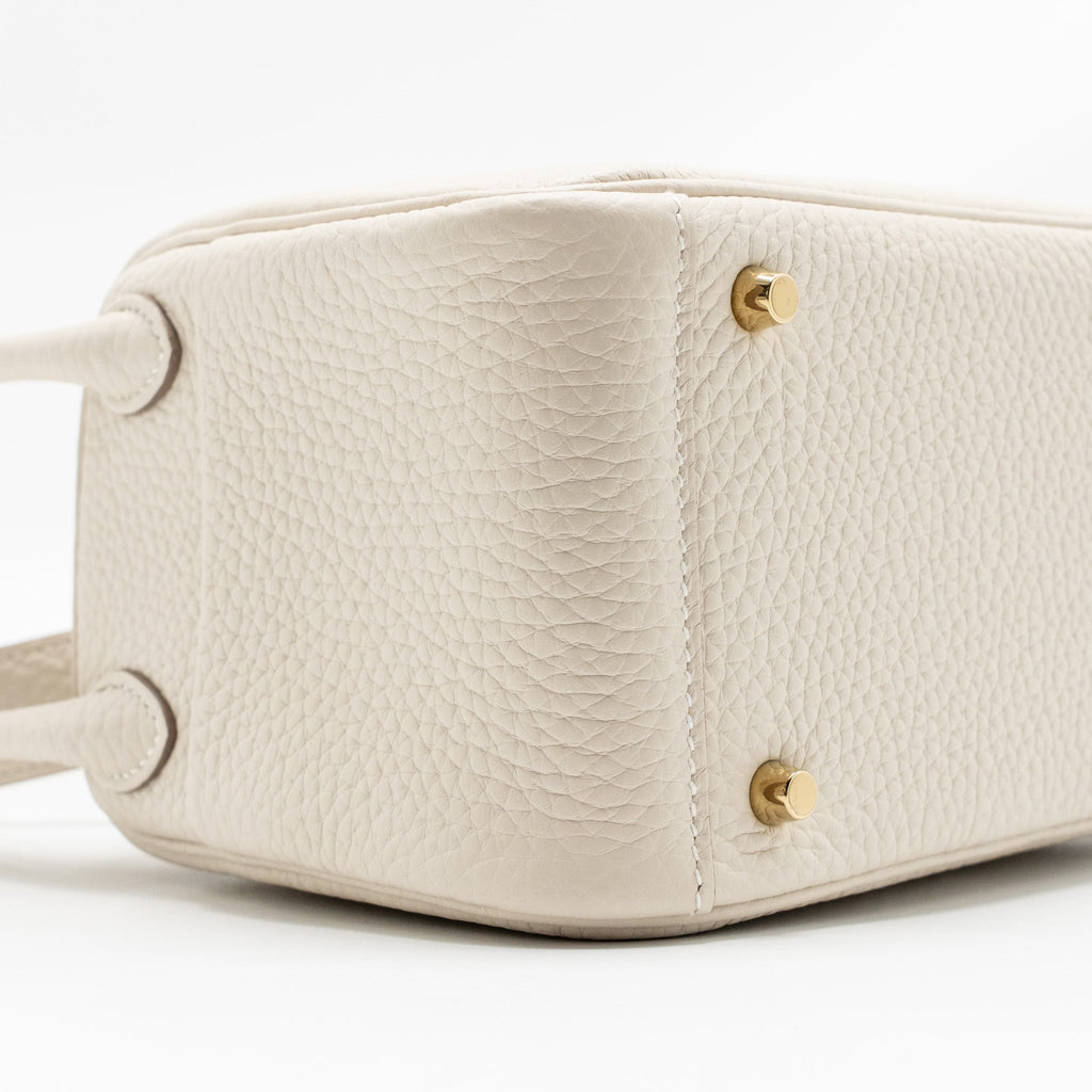 HERMES MINI LINDY II CLEMENCE CRAIE GHW