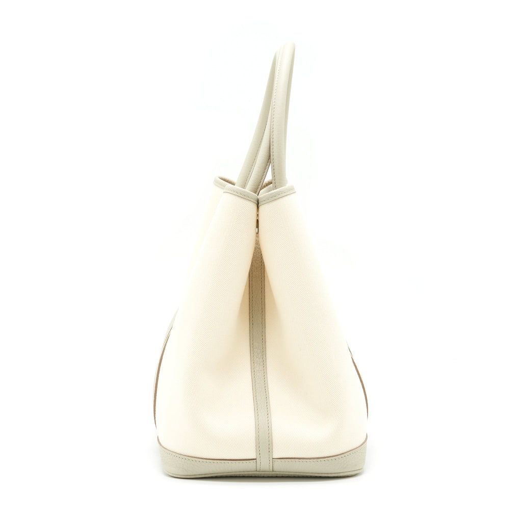 Hermes Garden Party 36 Canvas Nata/ Benton SHW